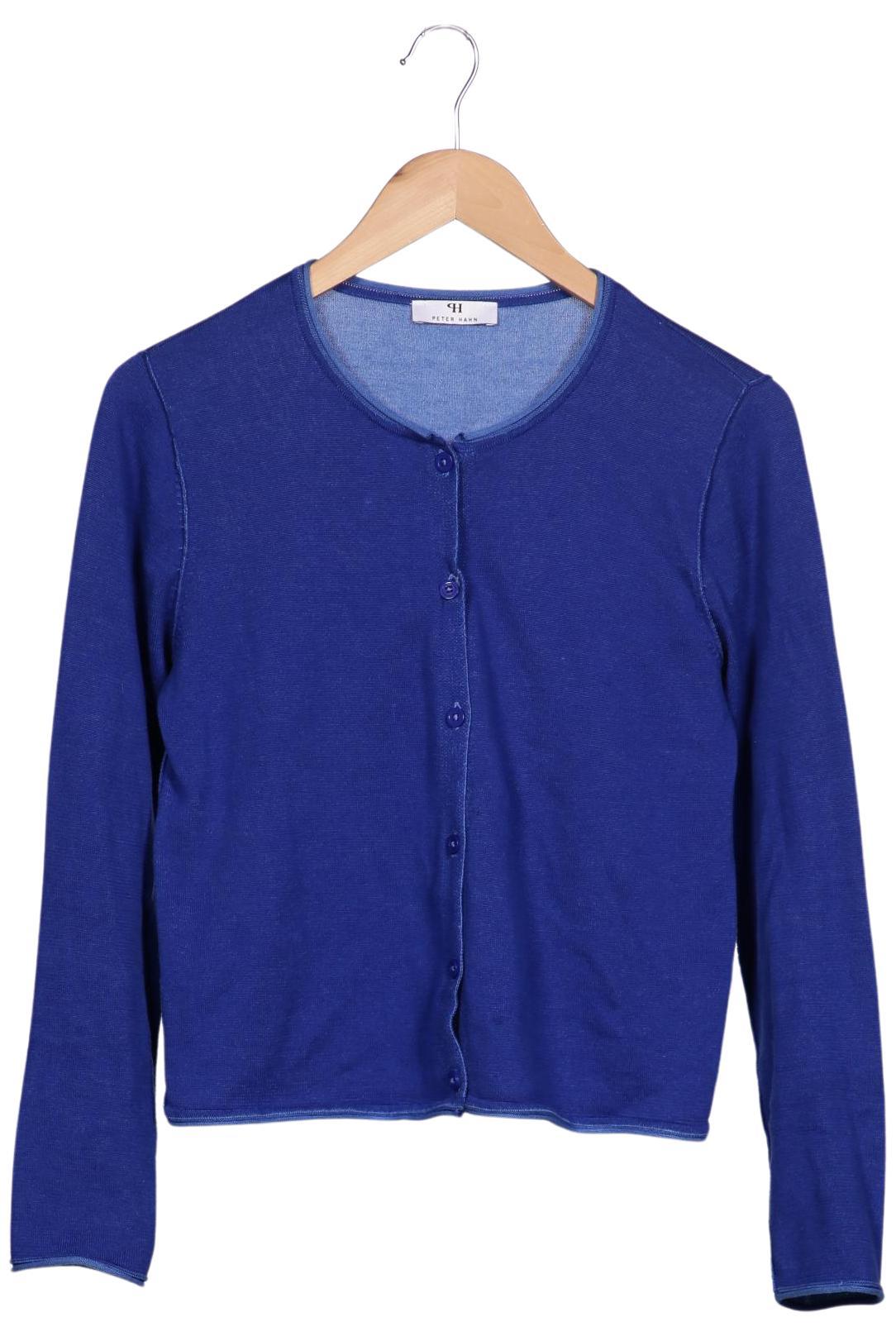 

Peter Hahn Damen Strickjacke, blau, Gr. 36