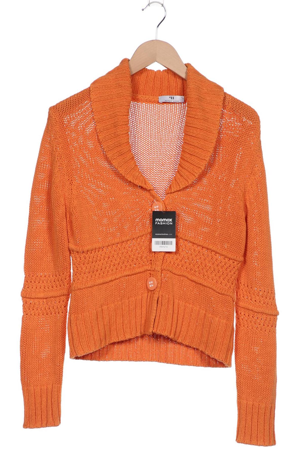 

Peter Hahn Damen Strickjacke, orange, Gr. 38