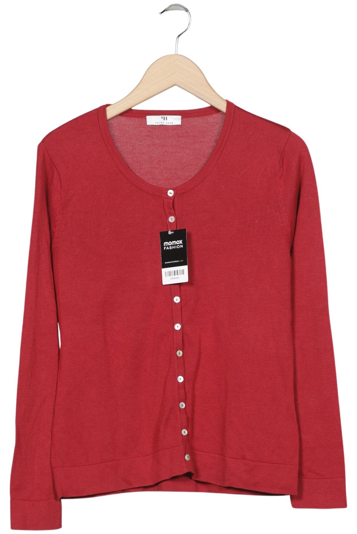

Peter Hahn Damen Strickjacke, rot, Gr. 40