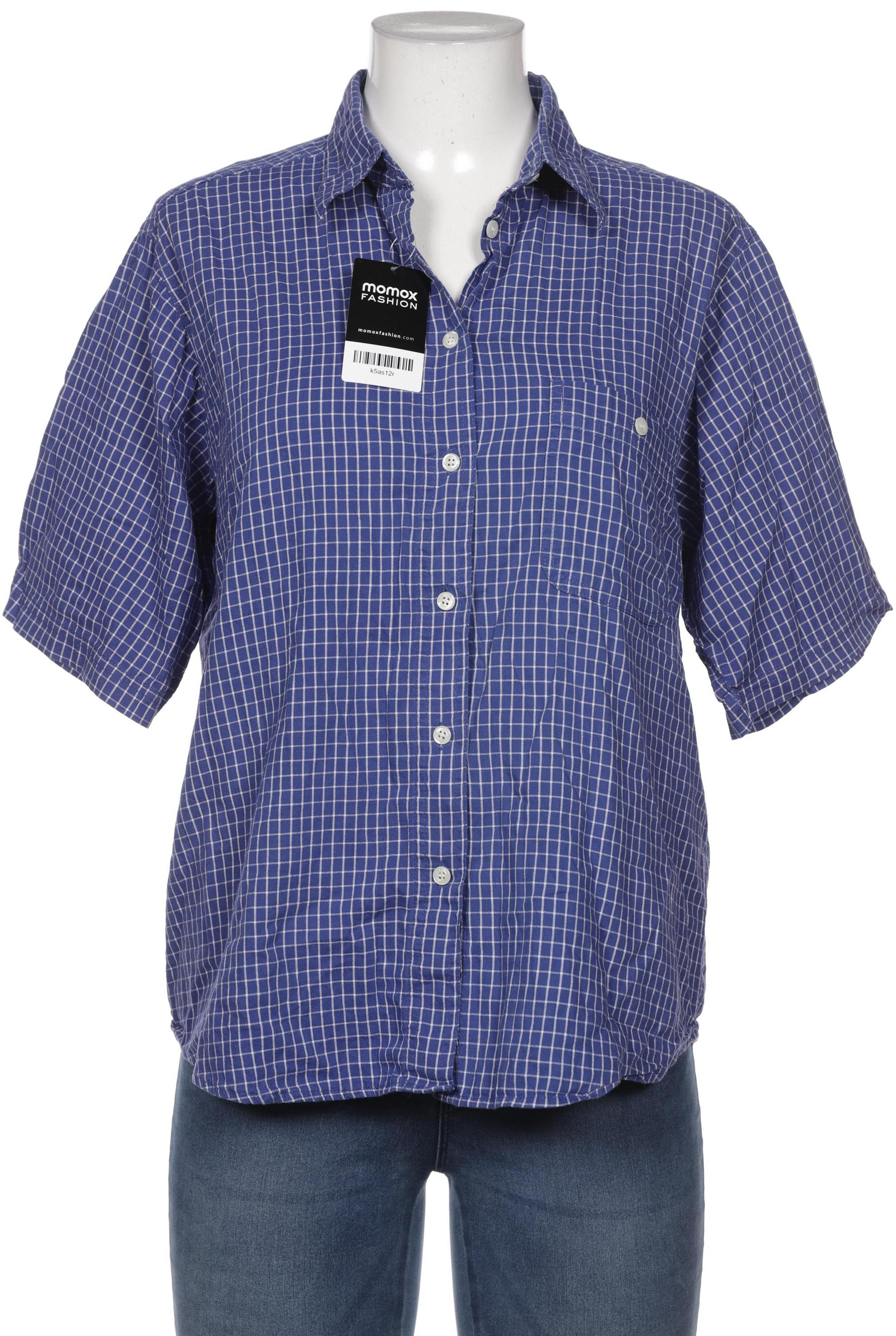 

Peter Hahn Damen Bluse, blau, Gr. 42