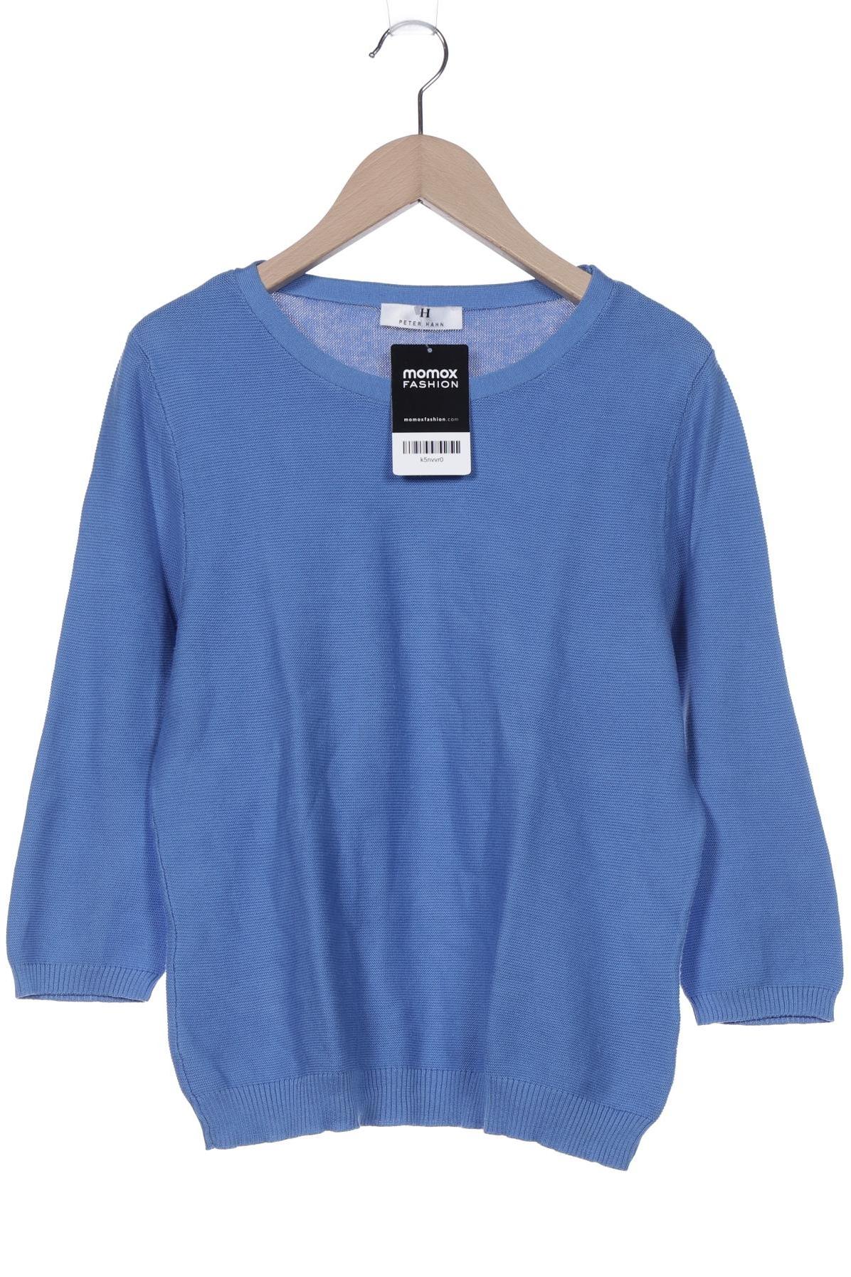 

Peter Hahn Damen Pullover, blau, Gr. 36