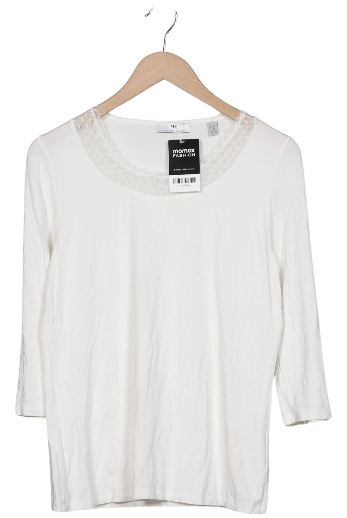 

Peter Hahn Damen Langarmshirt, weiß, Gr. 40