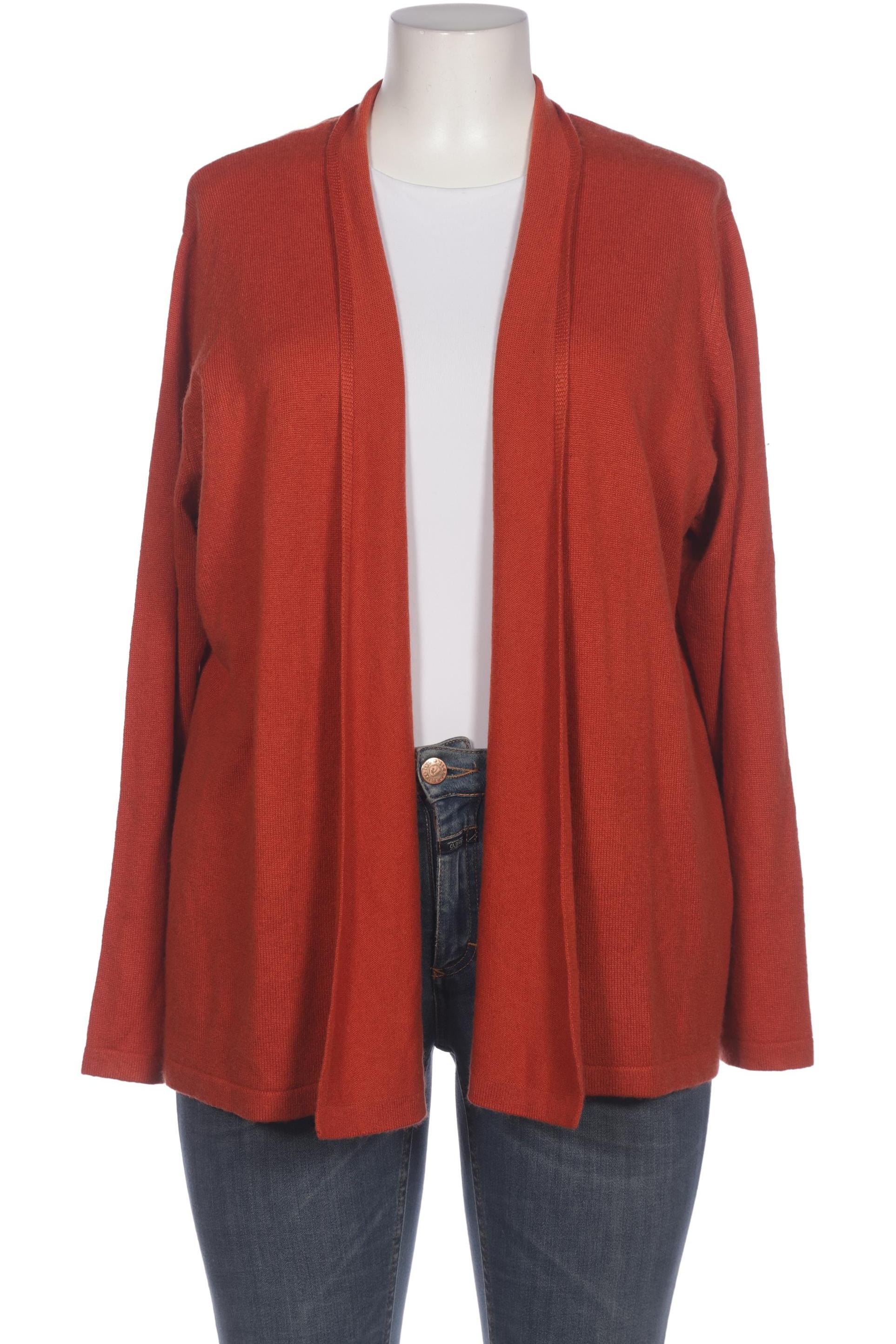 

Peter Hahn Damen Strickjacke, orange, Gr. 52