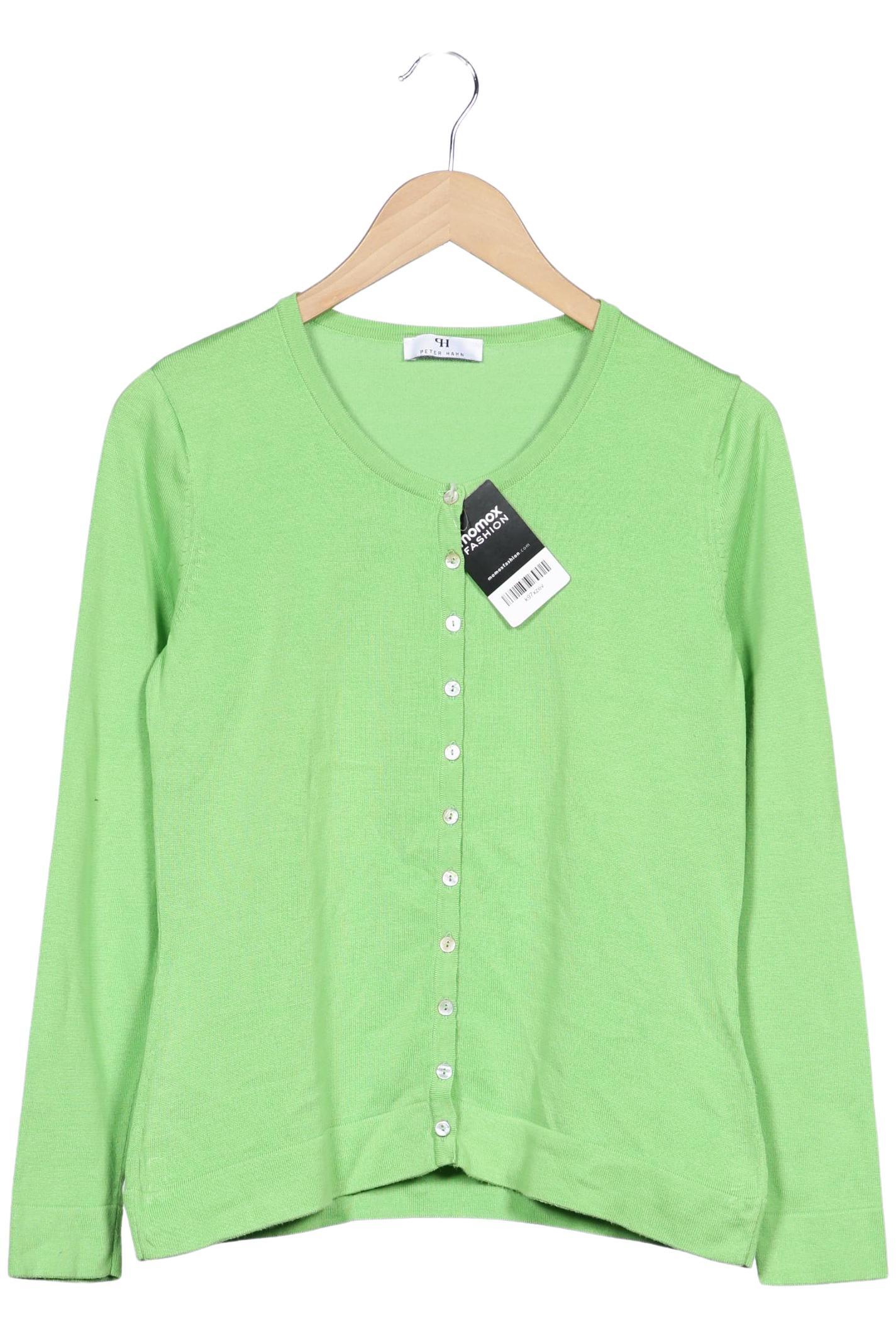 

Peter Hahn Damen Strickjacke, hellgrün, Gr. 38