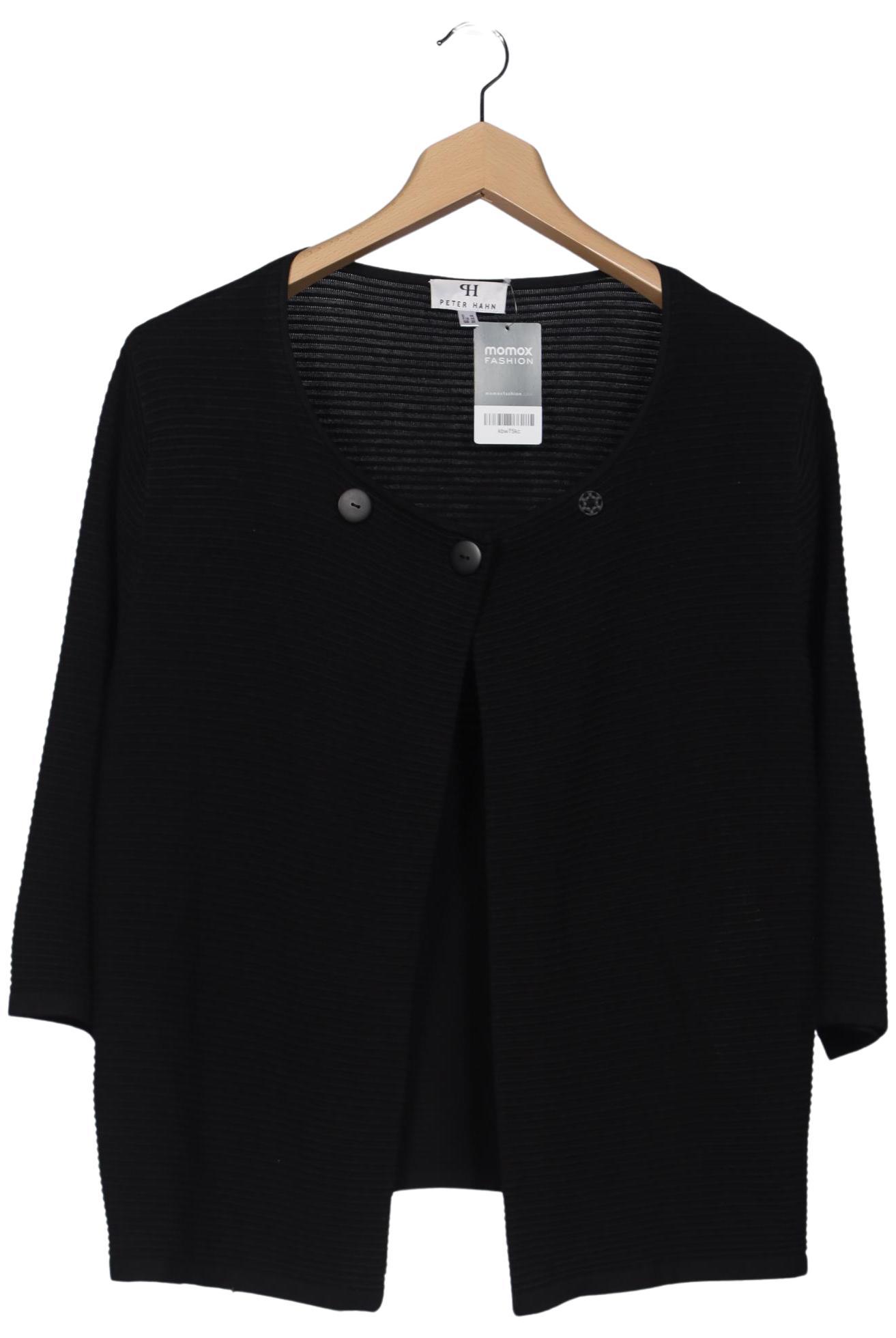 

Peter Hahn Damen Strickjacke, schwarz, Gr. 46