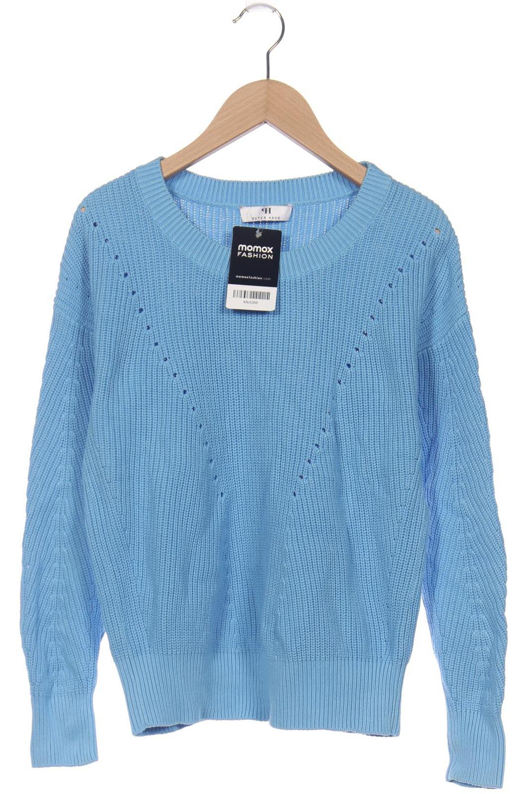 

Peter Hahn Damen Pullover, blau, Gr. 38