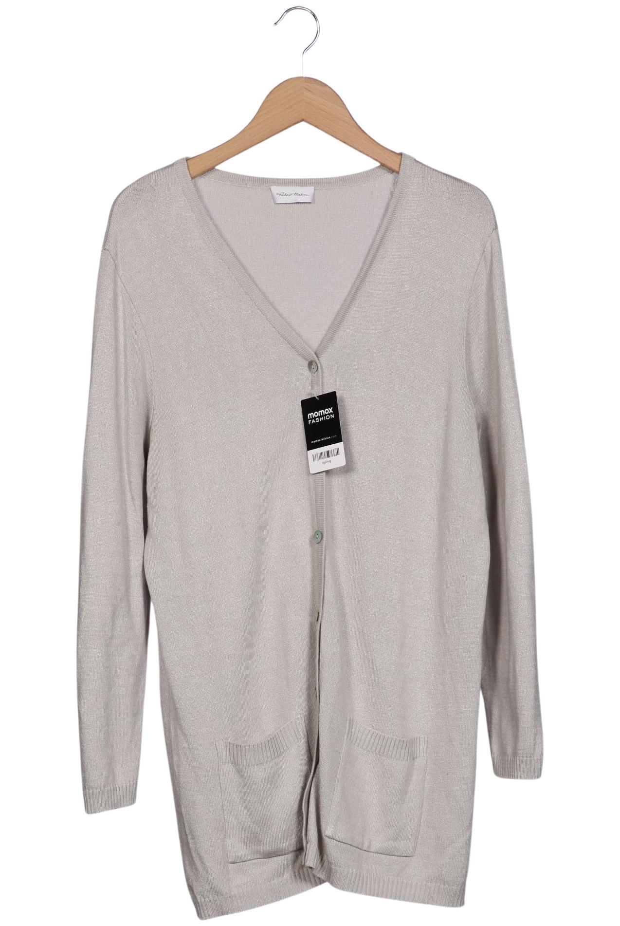 

Peter Hahn Damen Strickjacke, grau, Gr. 44