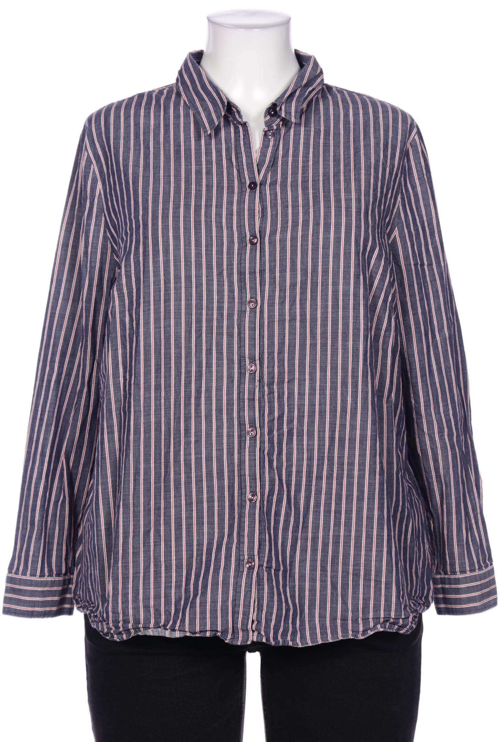 

Peter Hahn Damen Bluse, blau, Gr. 50