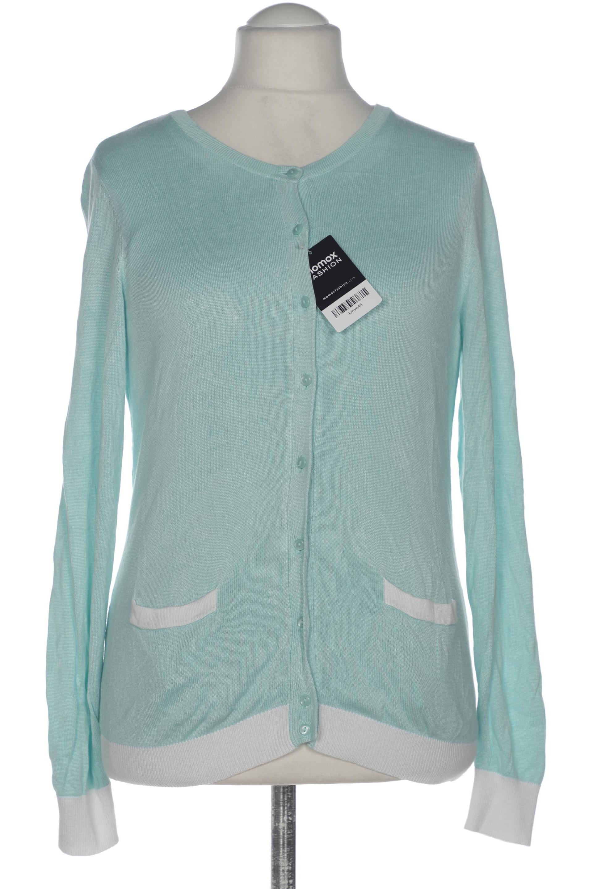 

Peter Hahn Damen Strickjacke, türkis, Gr. 38