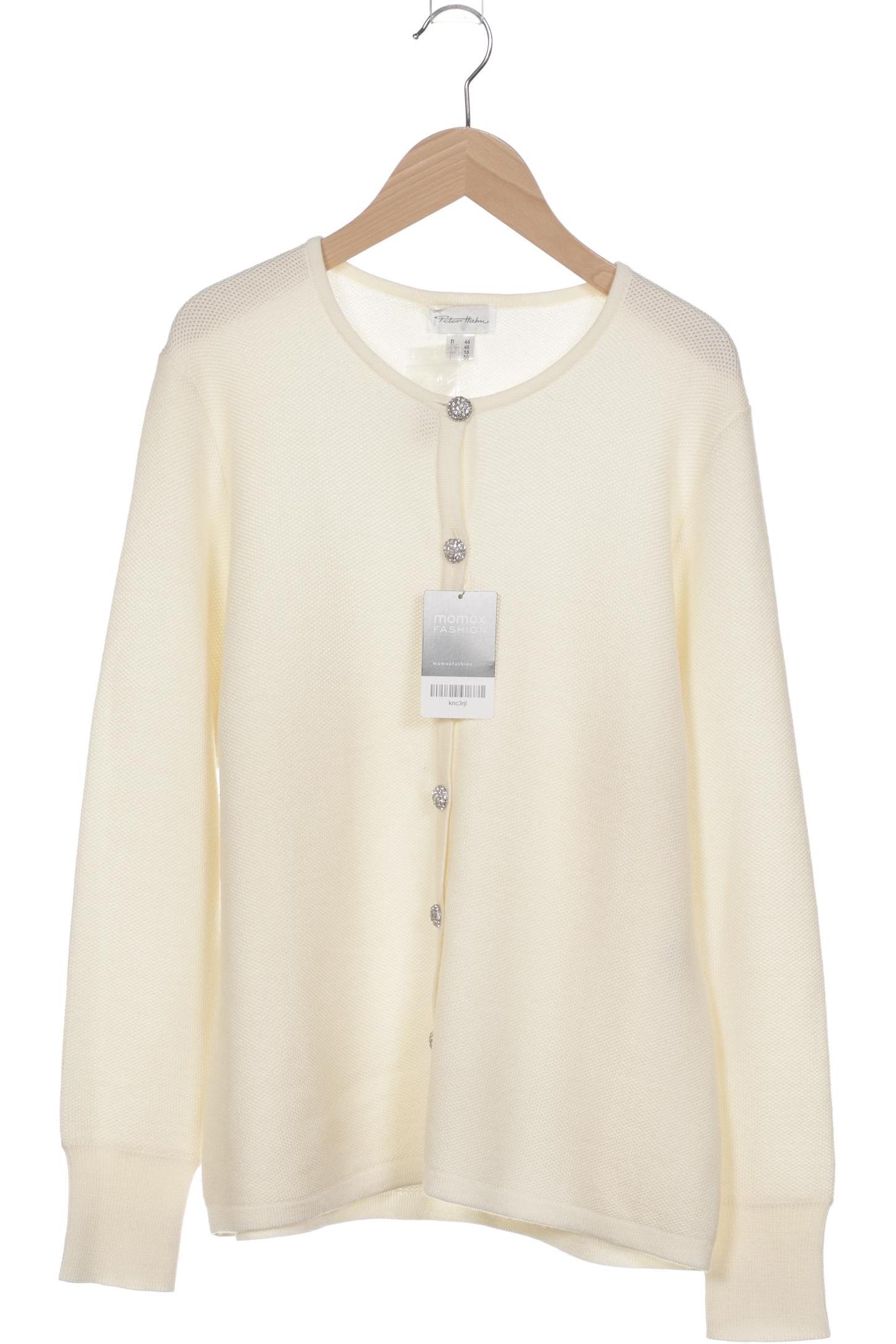 

Peter Hahn Damen Strickjacke, cremeweiß, Gr. 44