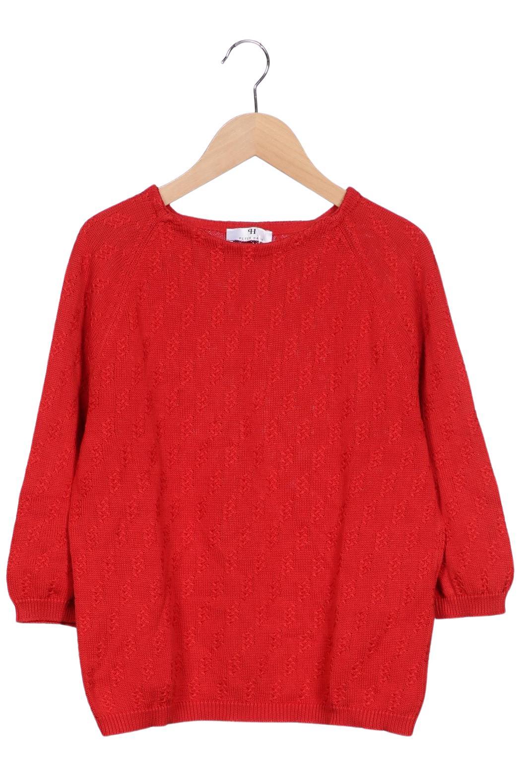 

Peter Hahn Damen Pullover, rot, Gr. 38