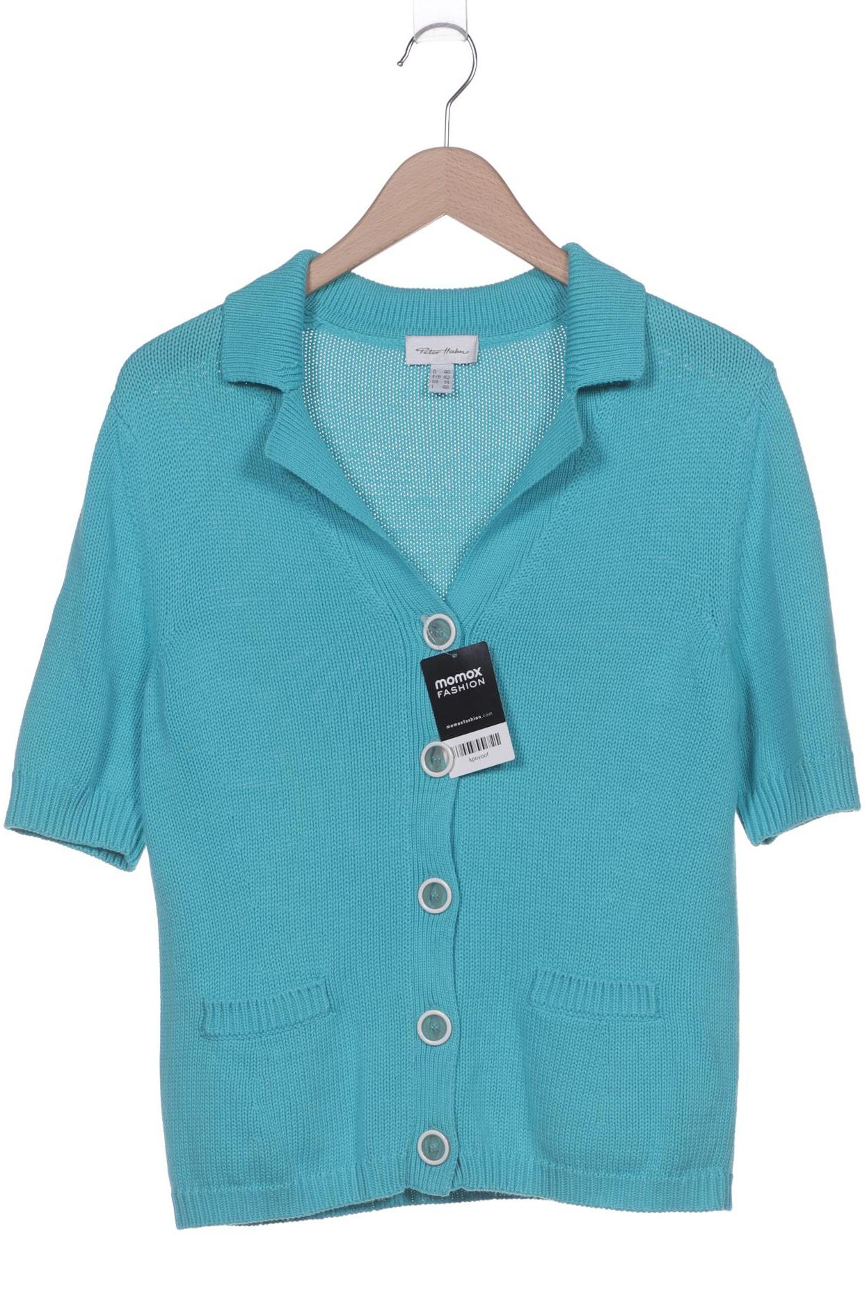 

Peter Hahn Damen Strickjacke, blau, Gr. 40