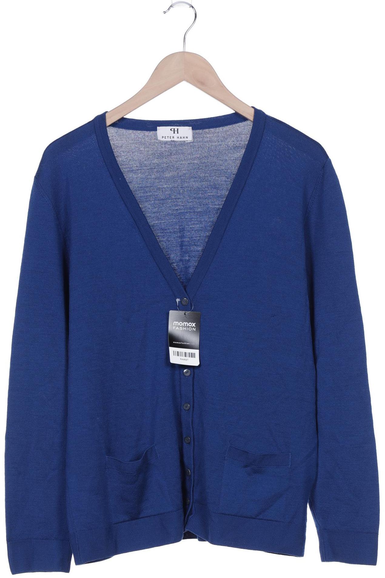 

Peter Hahn Damen Strickjacke, blau, Gr. 48