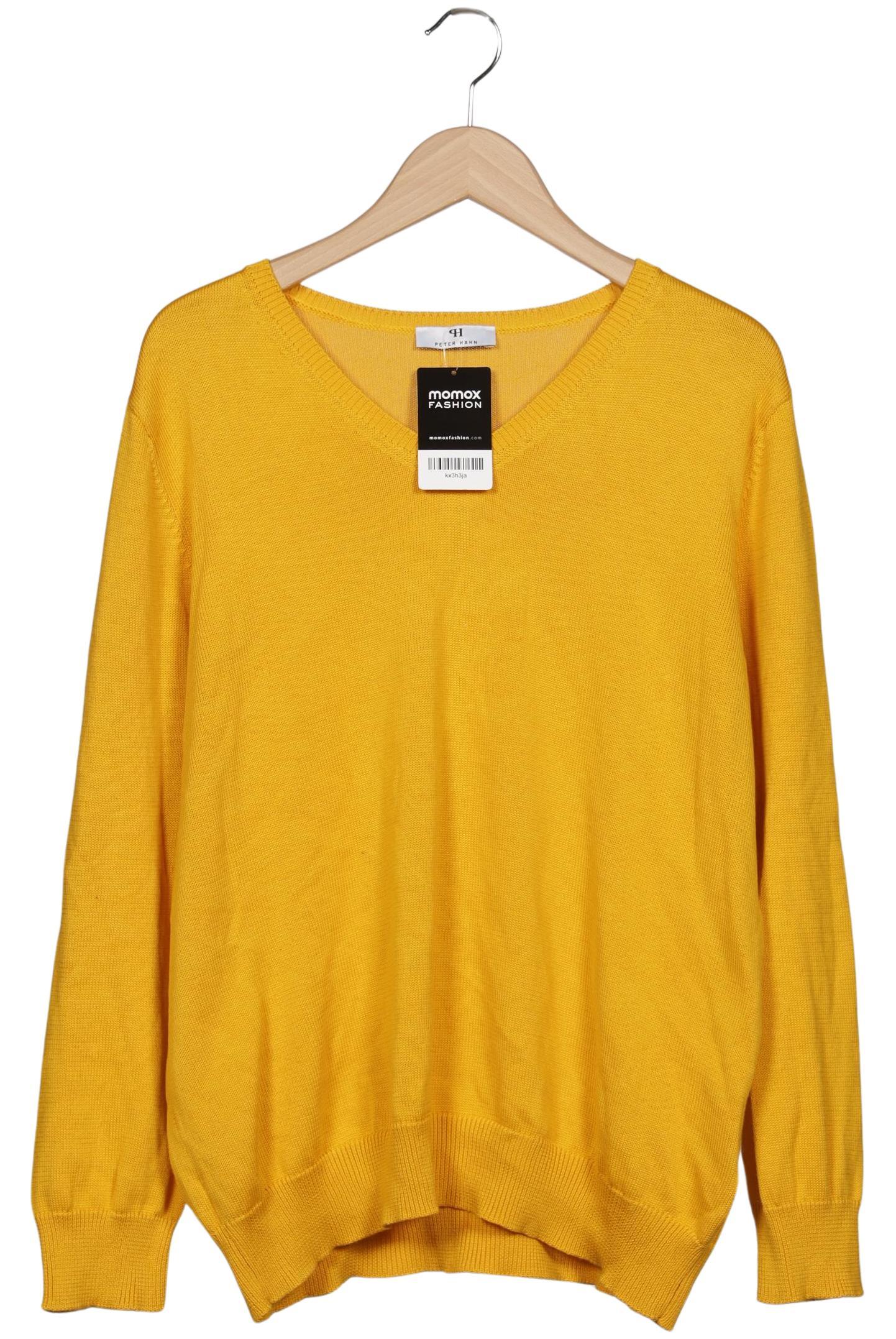 

Peter Hahn Damen Pullover, gelb, Gr. 50