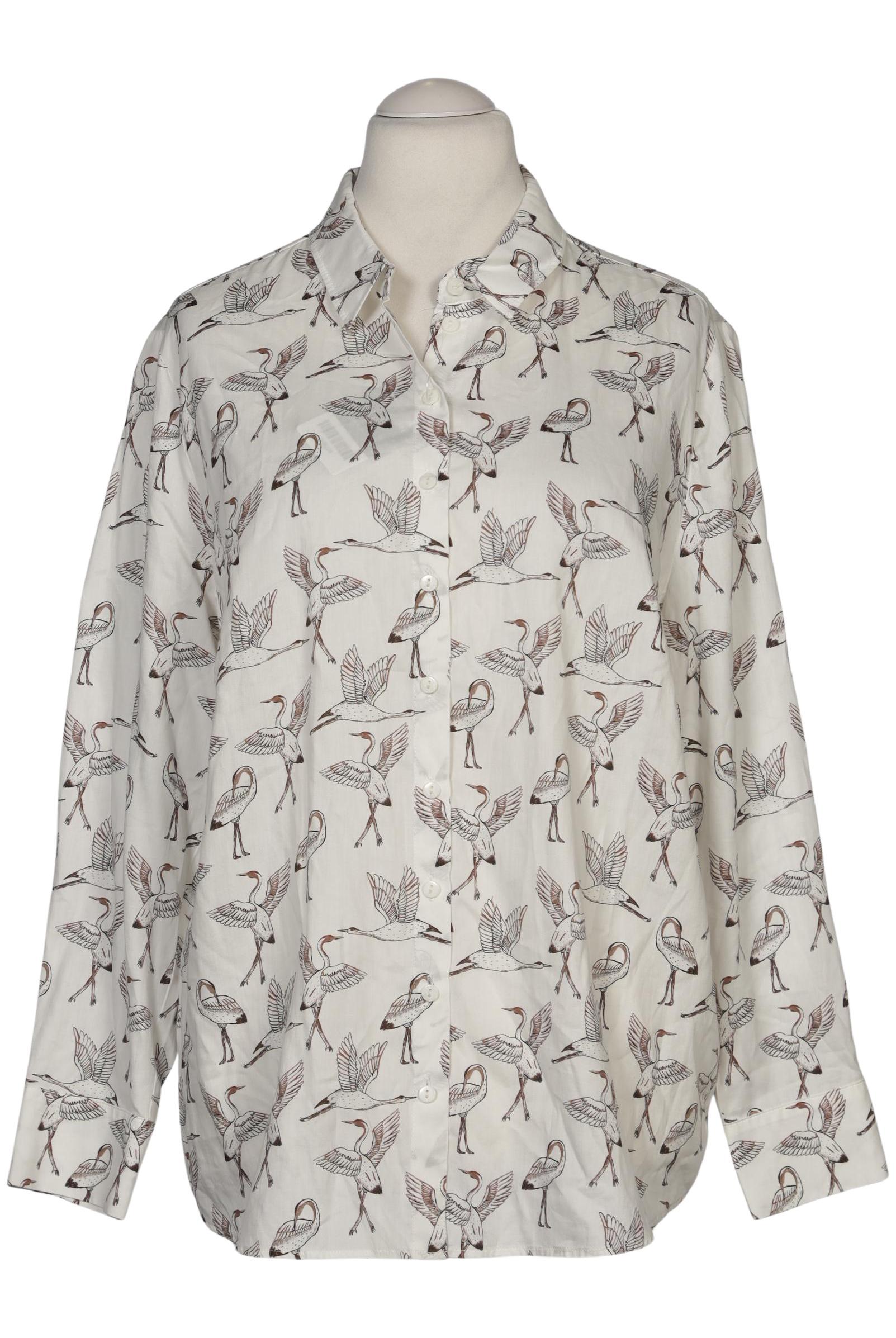 

Peter Hahn Damen Bluse, cremeweiß, Gr. 48