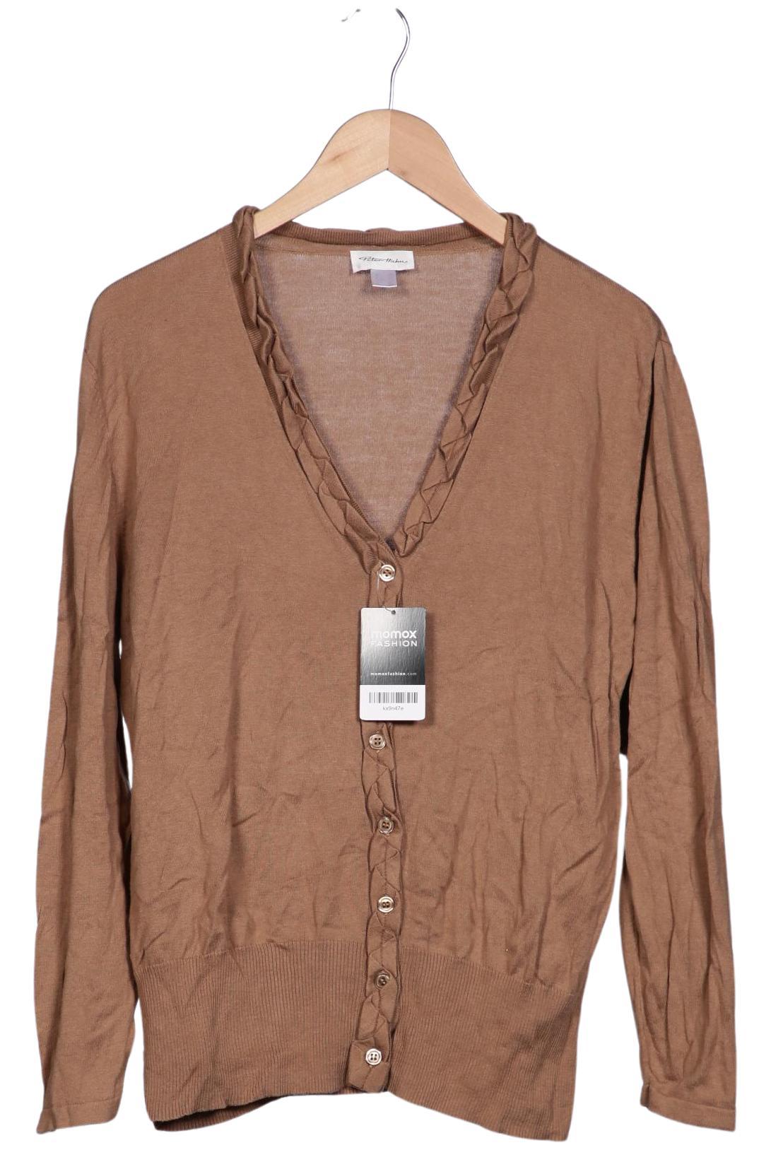 

Peter Hahn Damen Strickjacke, braun, Gr. 48