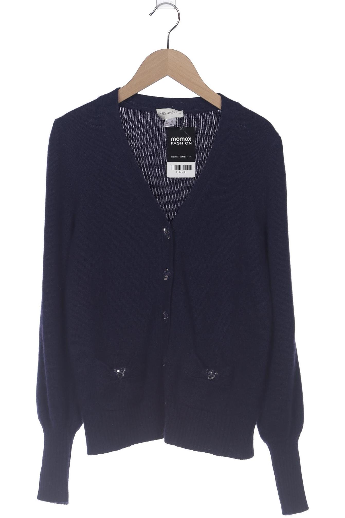 

Peter Hahn Damen Strickjacke, marineblau, Gr. 38
