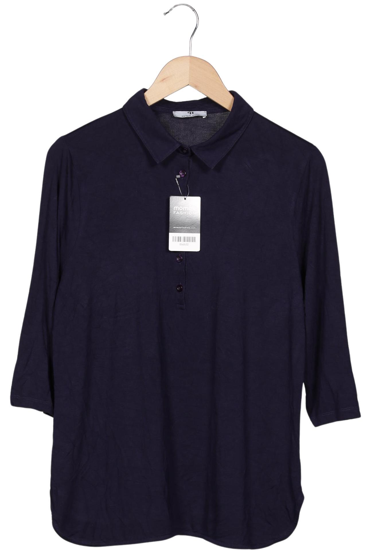 

Peter Hahn Damen Poloshirt, marineblau, Gr. 46