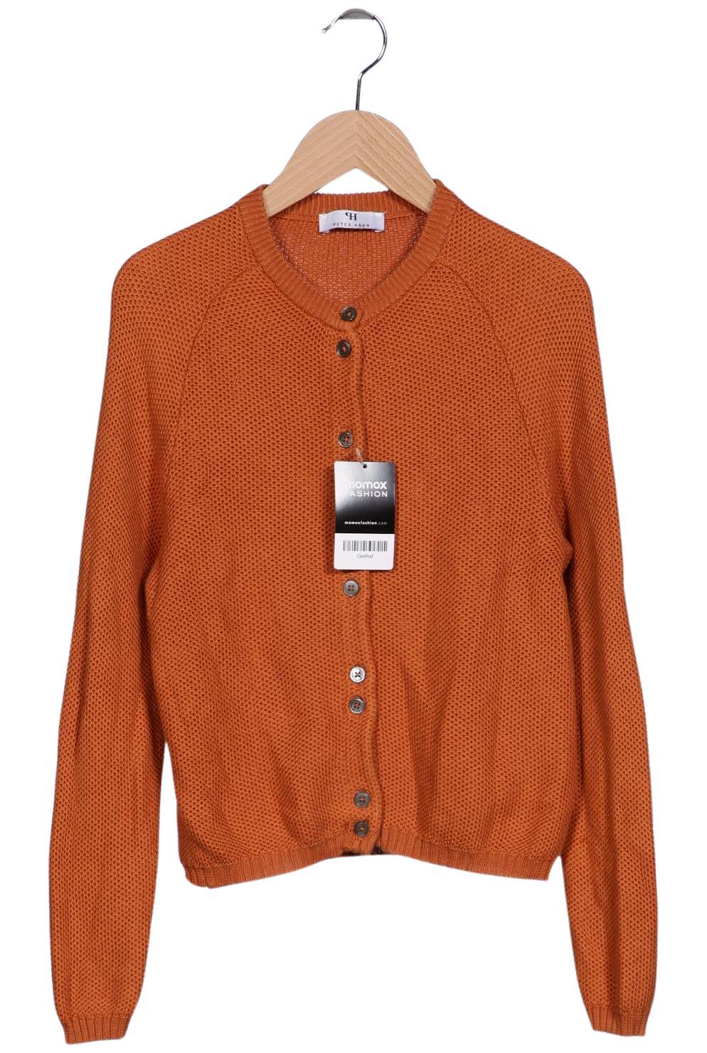 

Peter Hahn Damen Strickjacke, orange, Gr. 36