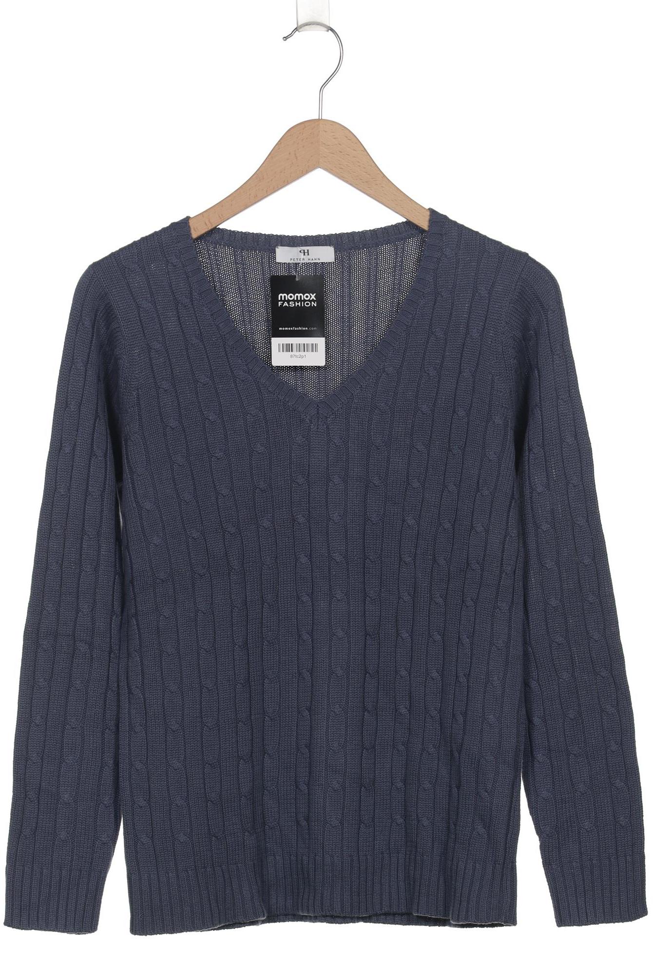 

Peter Hahn Damen Pullover, blau, Gr. 42