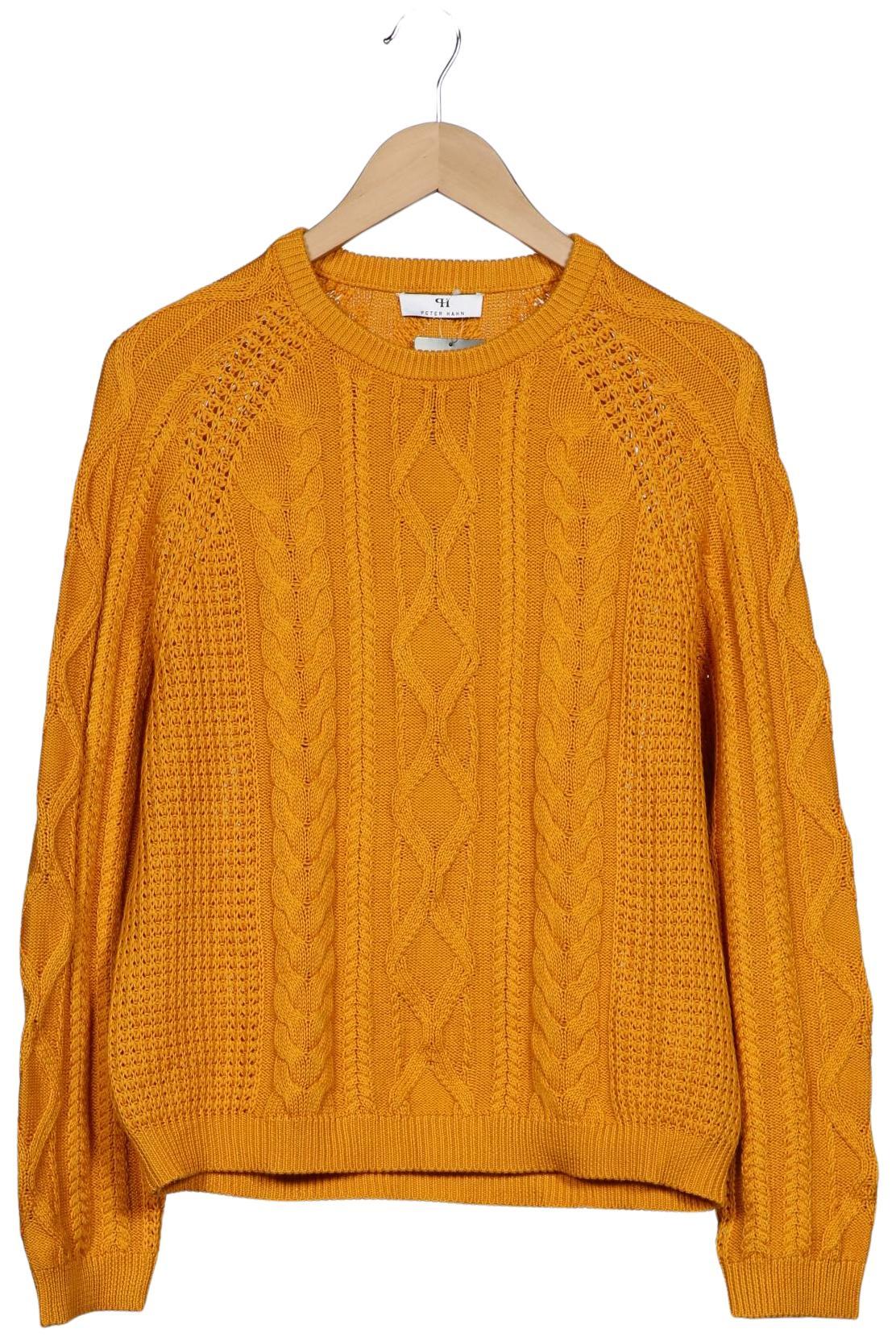 

Peter Hahn Damen Pullover, gelb, Gr. 40