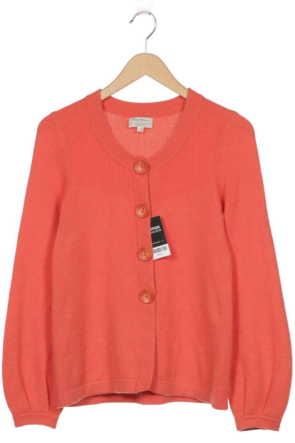 

Peter Hahn Damen Strickjacke, orange, Gr. 36