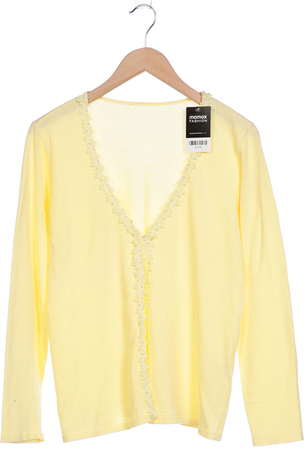 

Peter Hahn Damen Strickjacke, gelb, Gr. 38