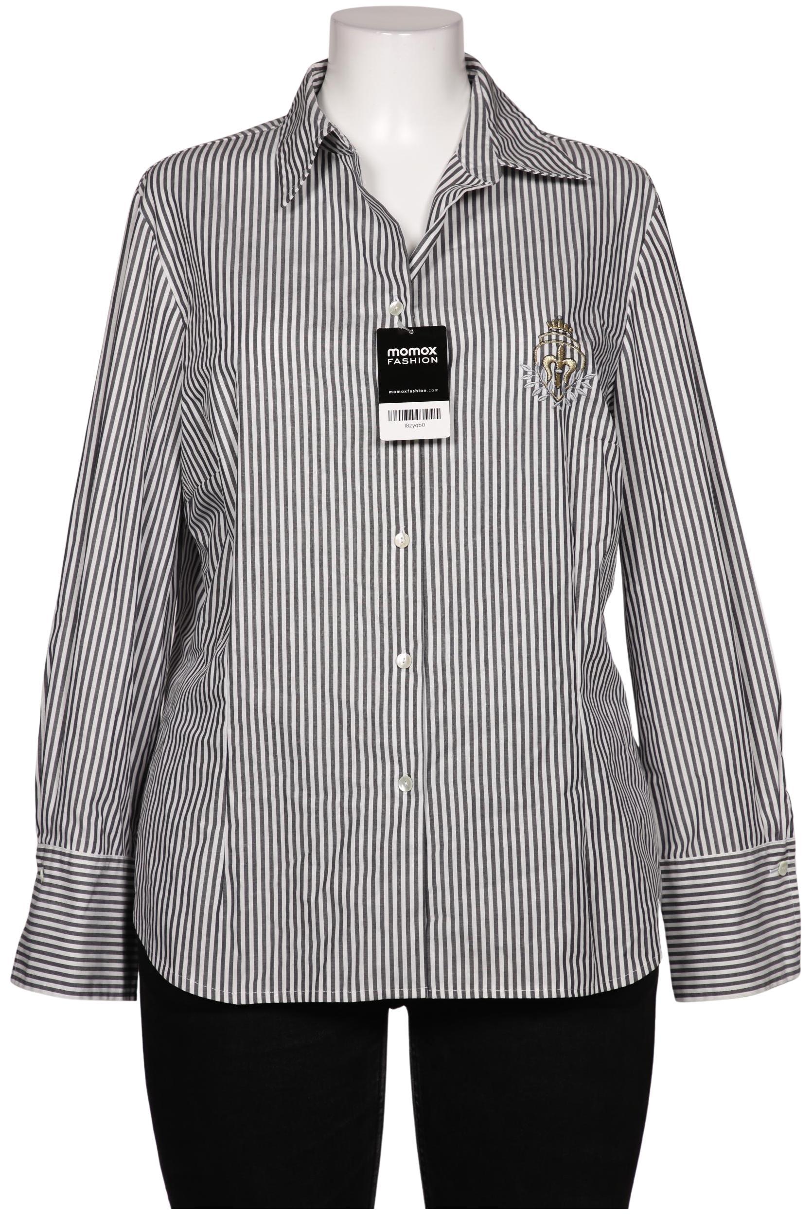 

Peter Hahn Damen Bluse, grau, Gr. 46