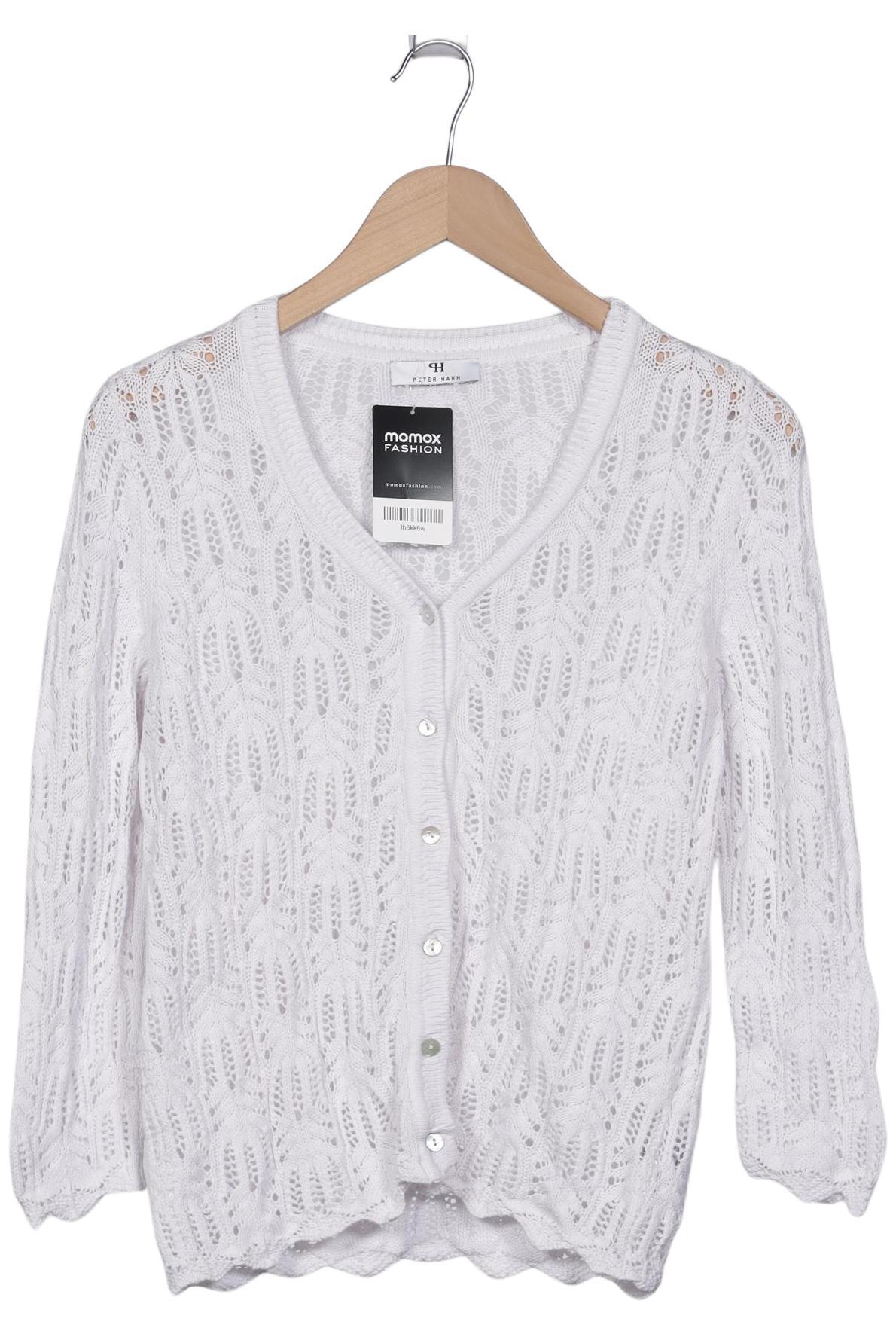 

Peter Hahn Damen Strickjacke, weiß, Gr. 38