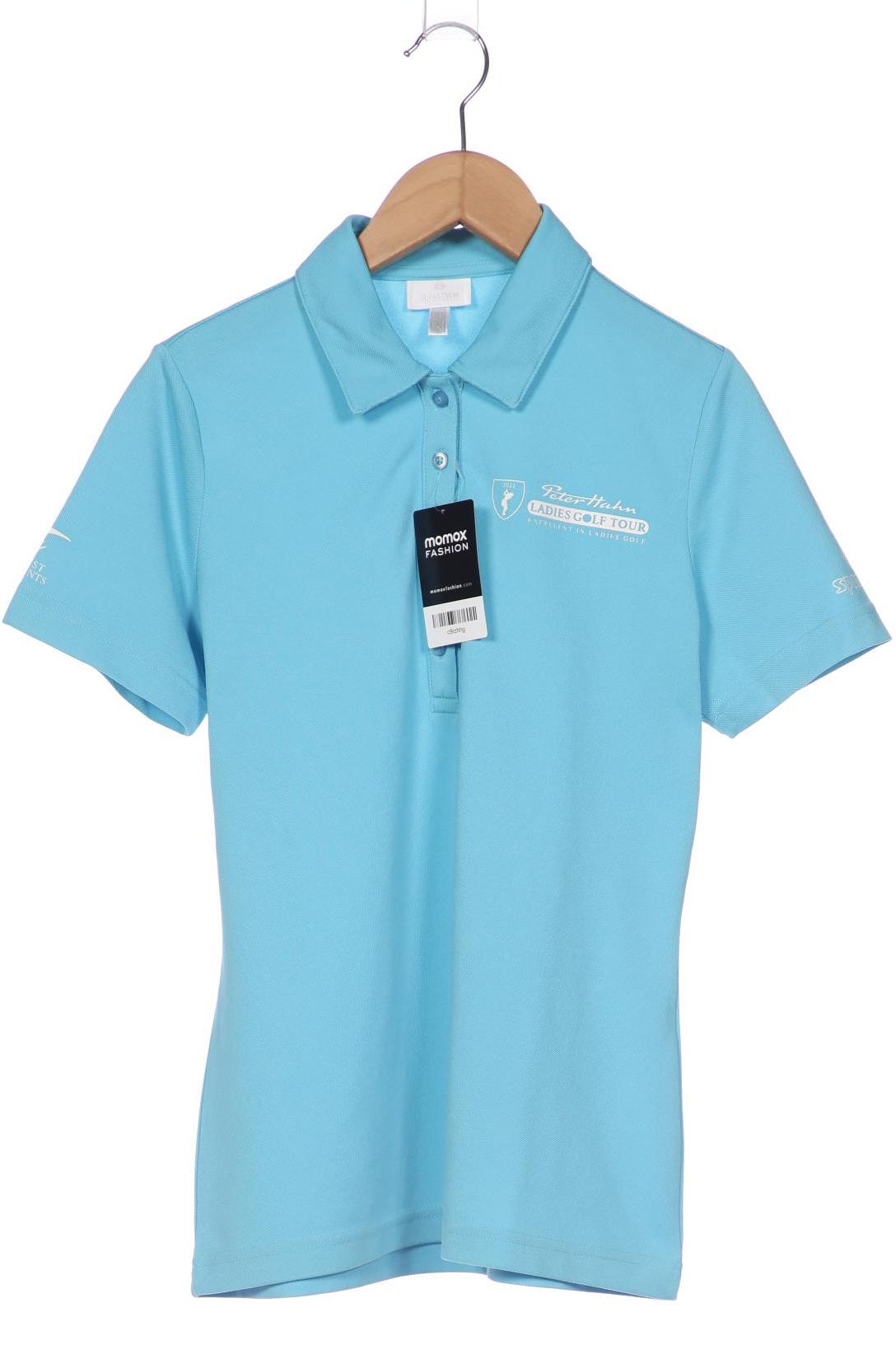 

Peter Hahn Damen Poloshirt, blau, Gr. 36