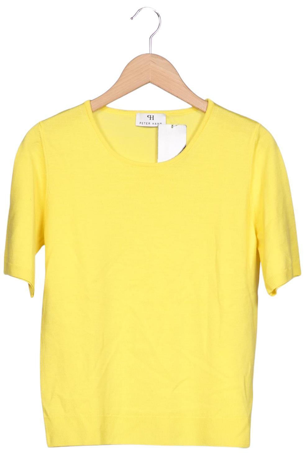 

Peter Hahn Damen Pullover, gelb, Gr. 40