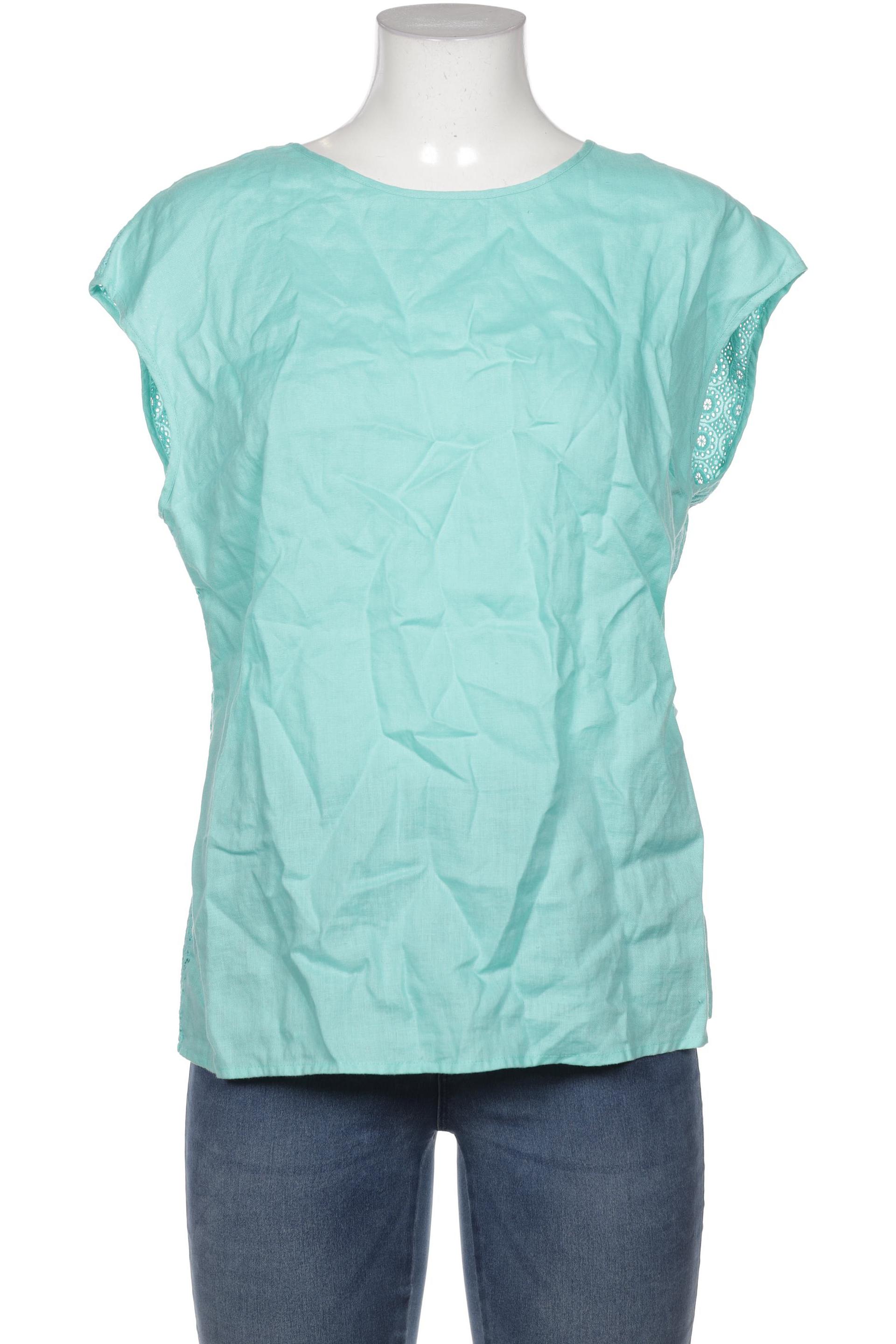 

Peter Hahn Damen Bluse, türkis, Gr. 42