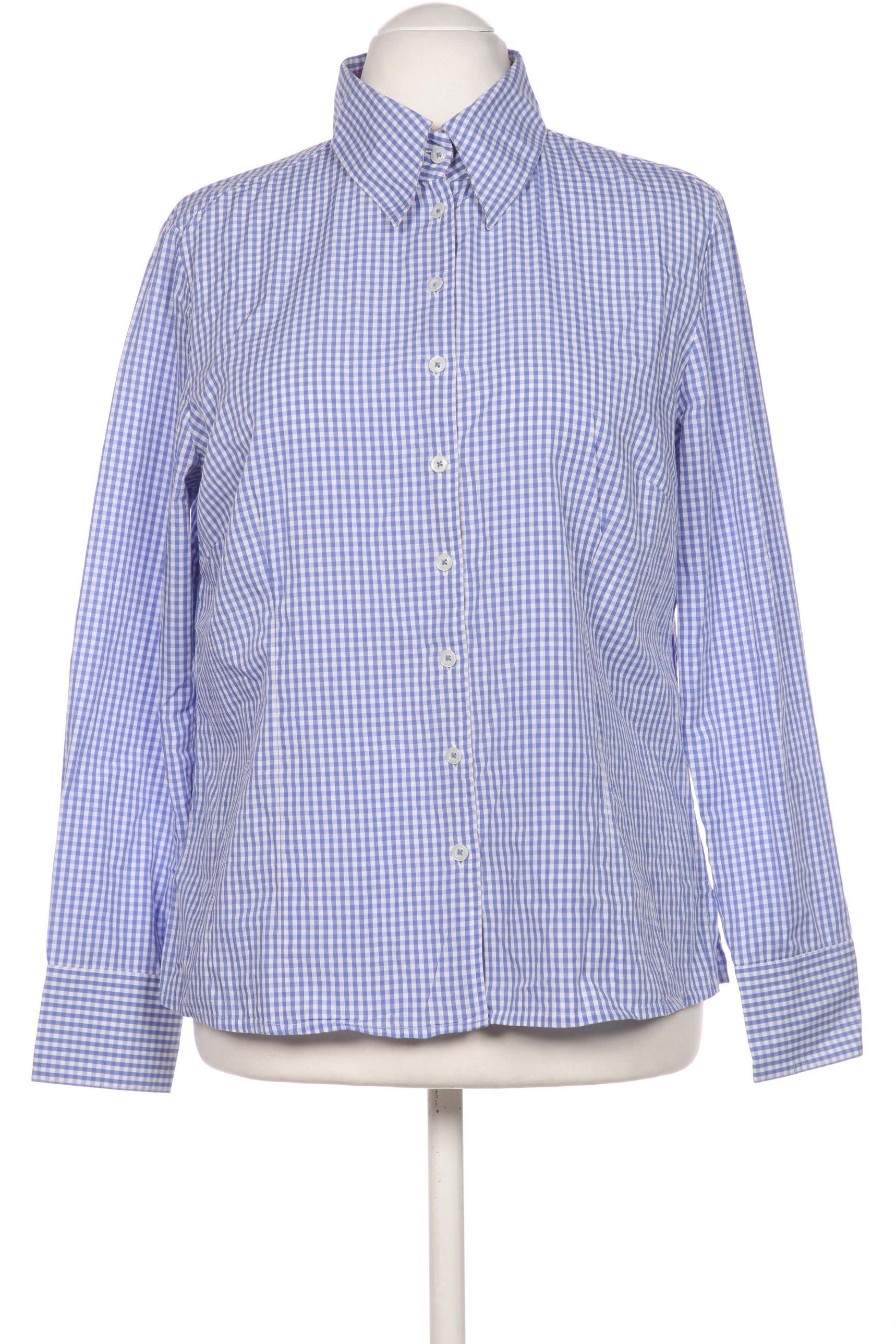 

Peter Hahn Damen Bluse, blau, Gr. 44