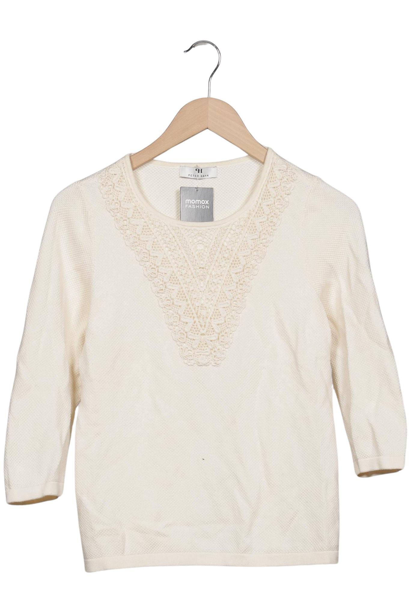

Peter Hahn Damen Pullover, cremeweiß, Gr. 36