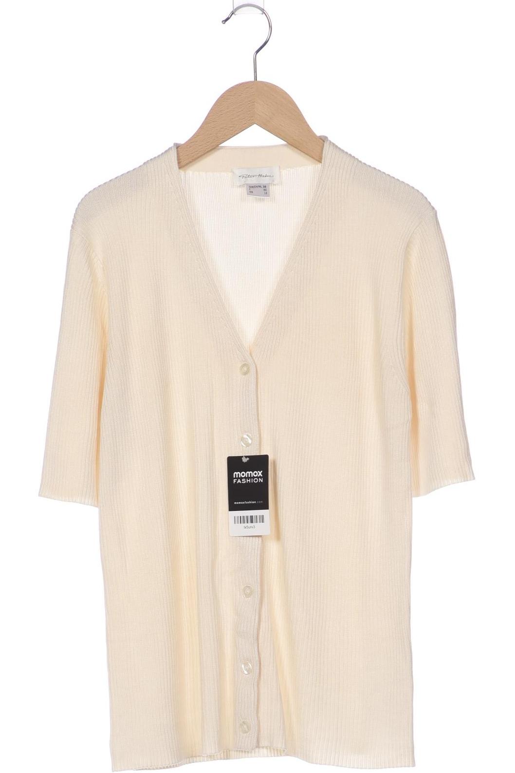 

Peter Hahn Damen Strickjacke, cremeweiß, Gr. 38