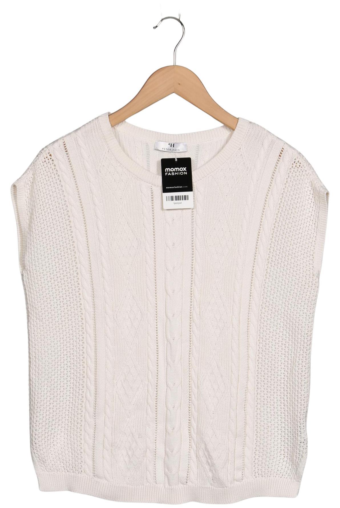 

Peter Hahn Damen Pullover, weiß, Gr. 40