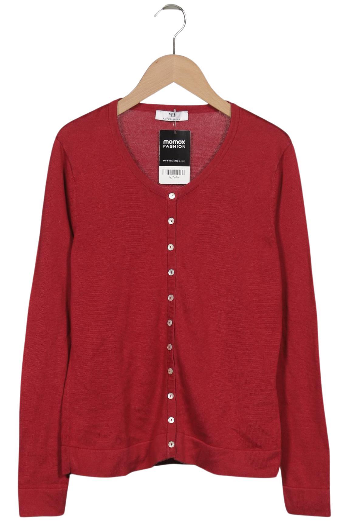 

Peter Hahn Damen Strickjacke, rot, Gr. 36