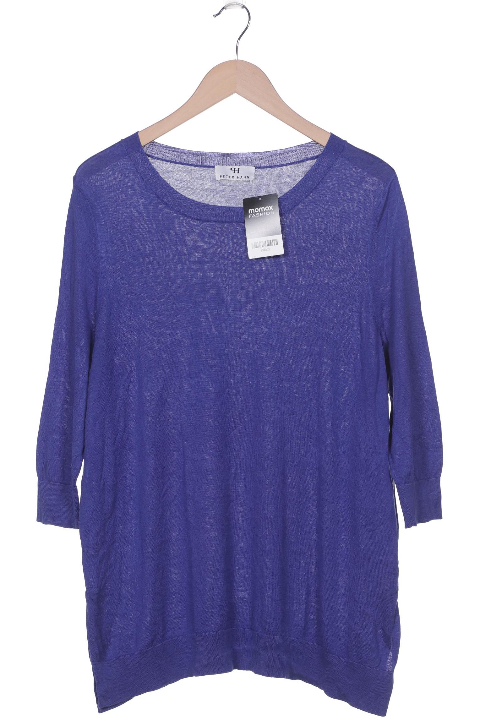 

Peter Hahn Damen Pullover, blau, Gr. 44