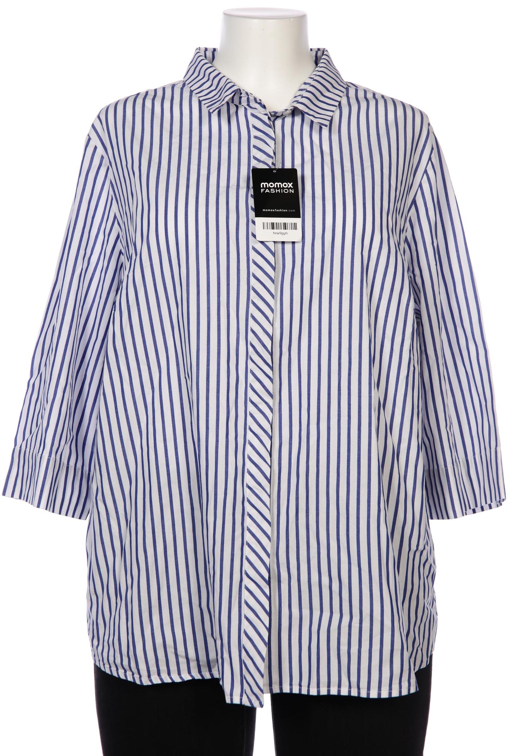 

Peter Hahn Damen Bluse, blau, Gr. 52
