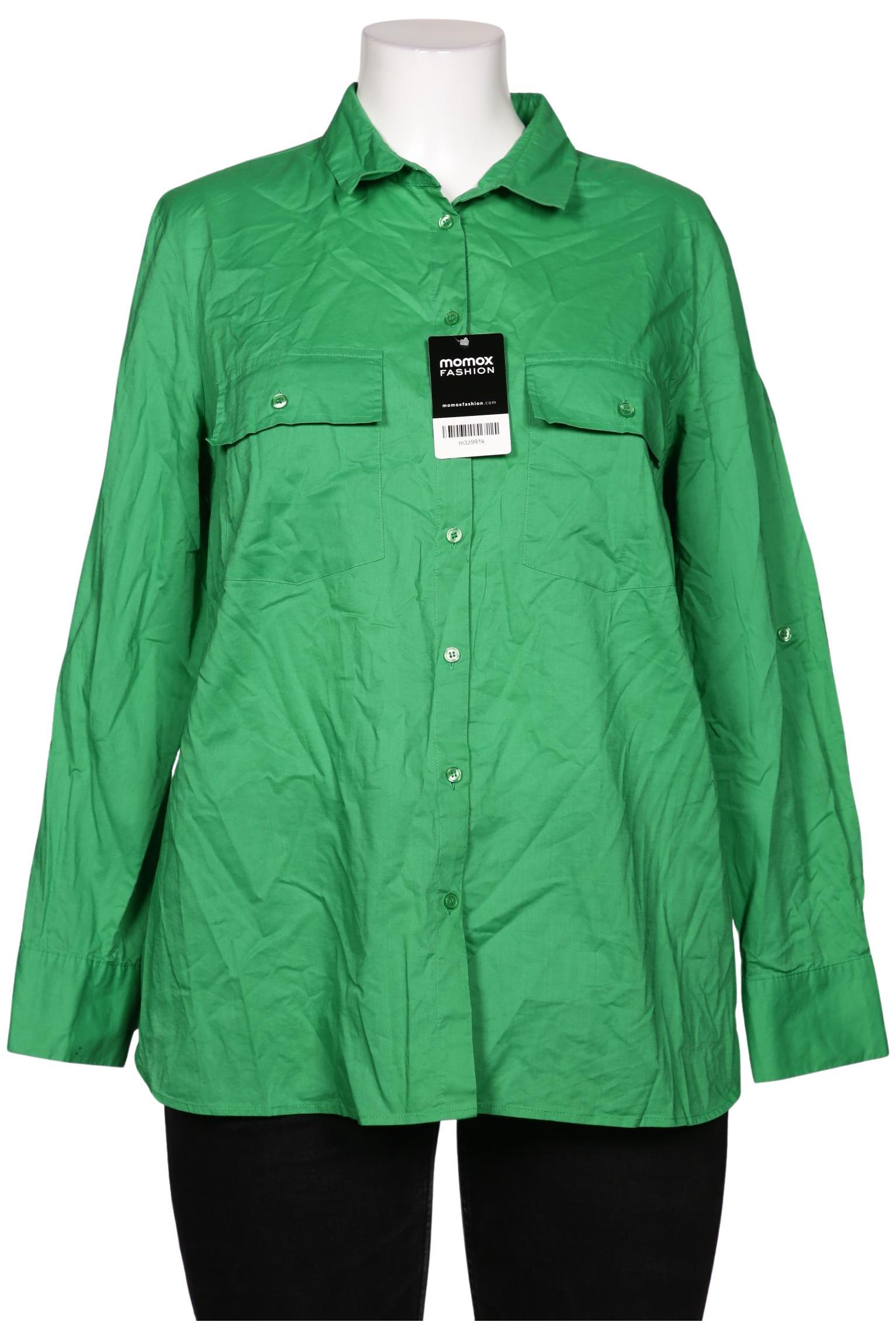 

Peter Hahn Damen Bluse, grün, Gr. 46
