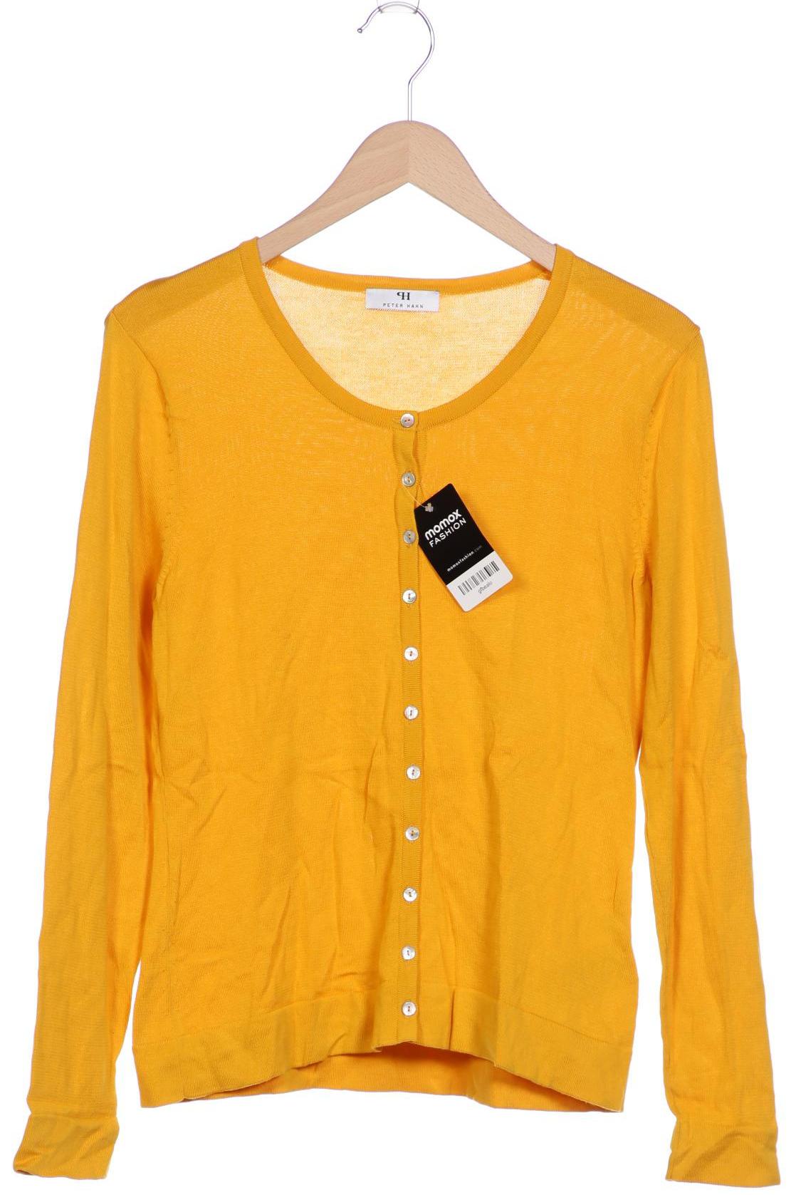 

Peter Hahn Damen Strickjacke, gelb, Gr. 40