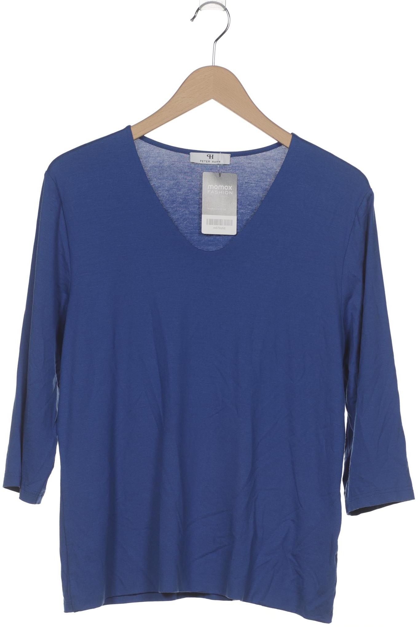 

Peter Hahn Damen Langarmshirt, blau, Gr. 44