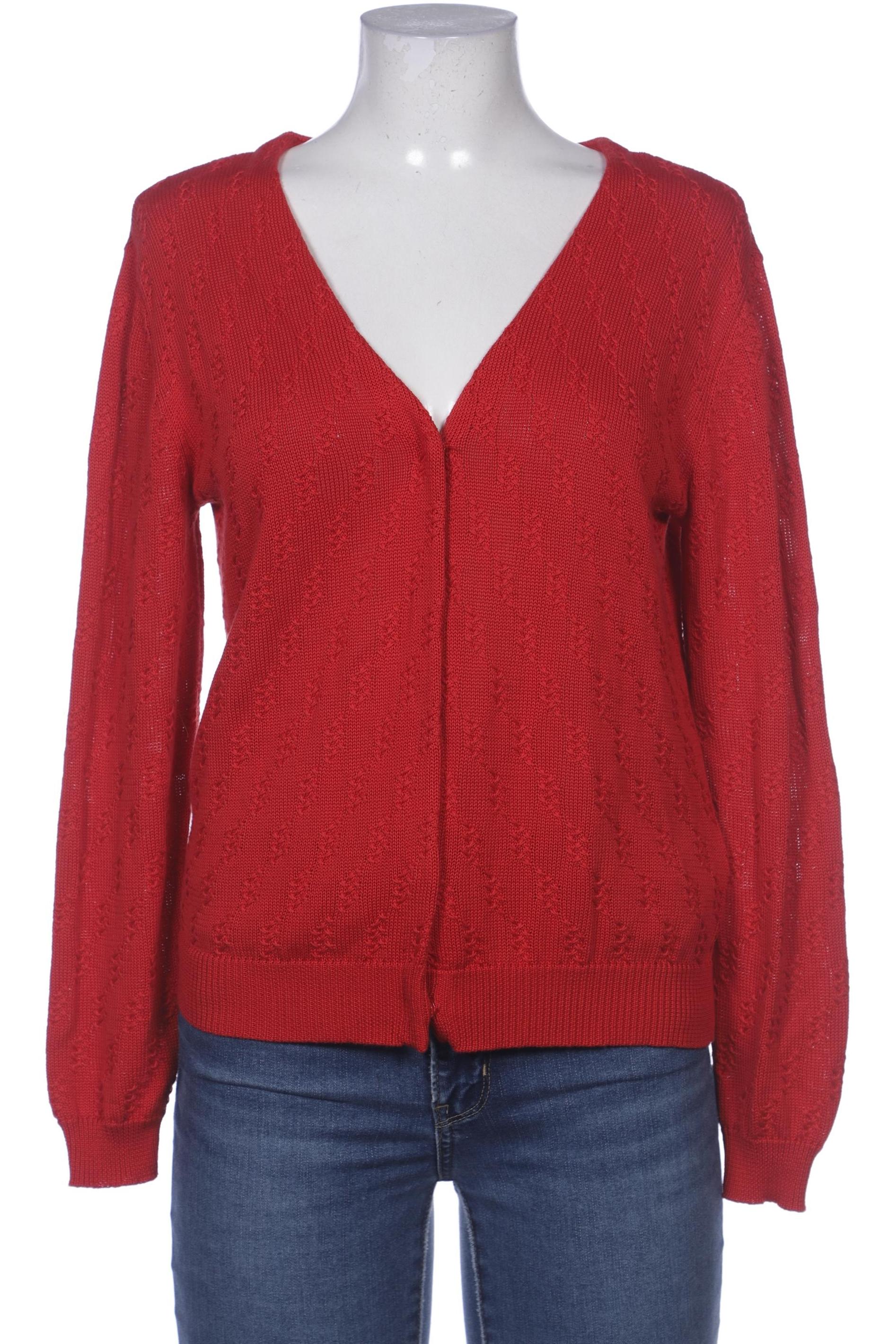 

Peter Hahn Damen Strickjacke, rot, Gr. 40