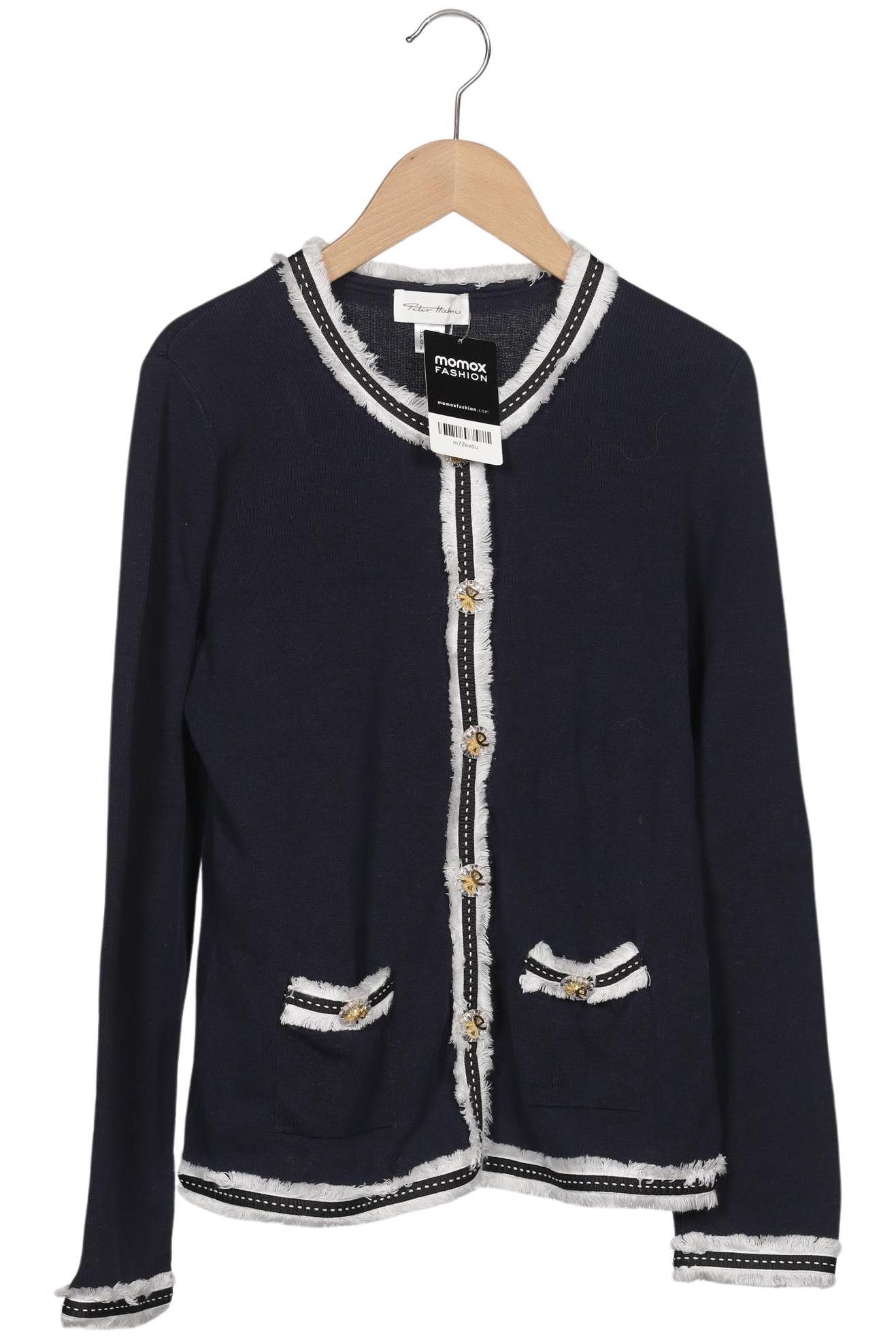 

Peter Hahn Damen Strickjacke, marineblau, Gr. 36