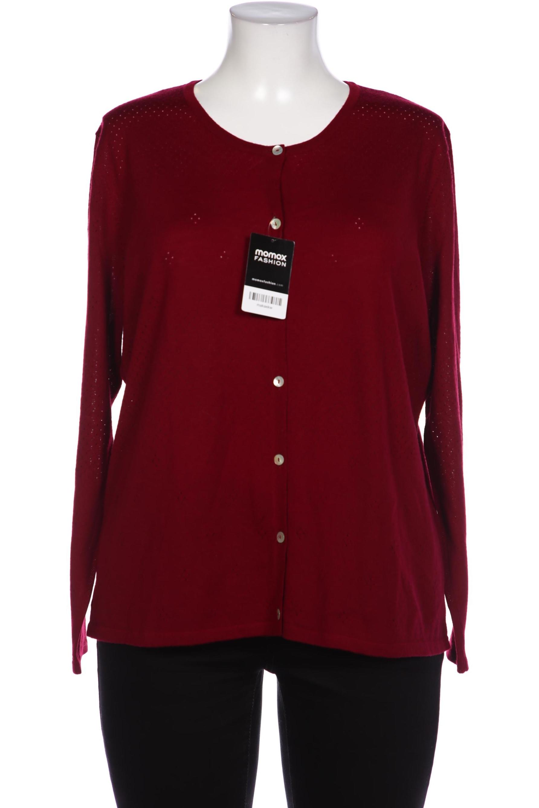 

Peter Hahn Damen Strickjacke, bordeaux, Gr. 48
