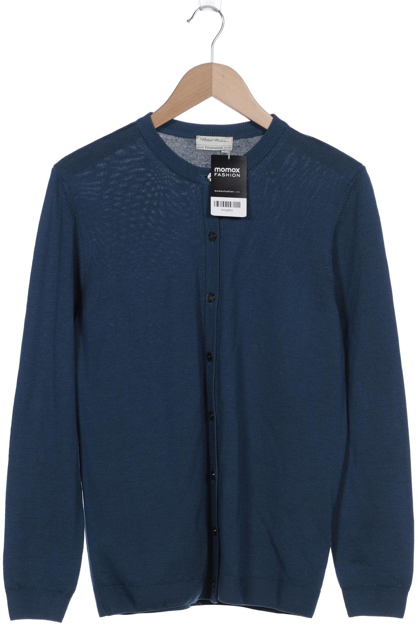 

Peter Hahn Damen Strickjacke, blau, Gr. 38