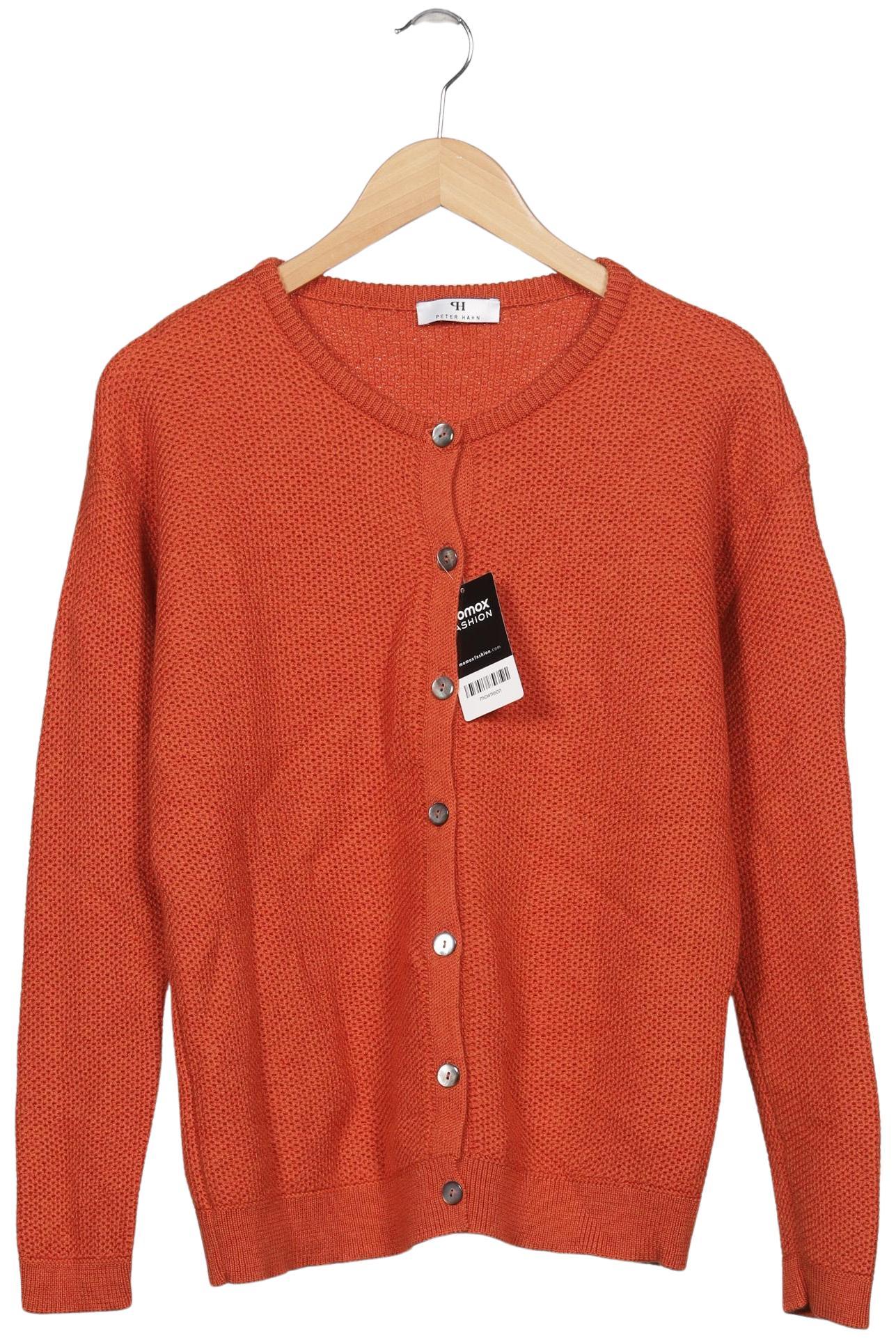 

Peter Hahn Damen Strickjacke, orange, Gr. 46