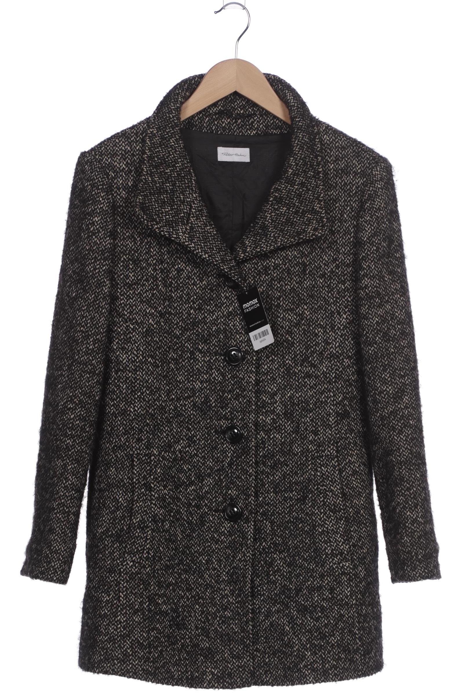 

Peter Hahn Damen Mantel, schwarz, Gr. 36