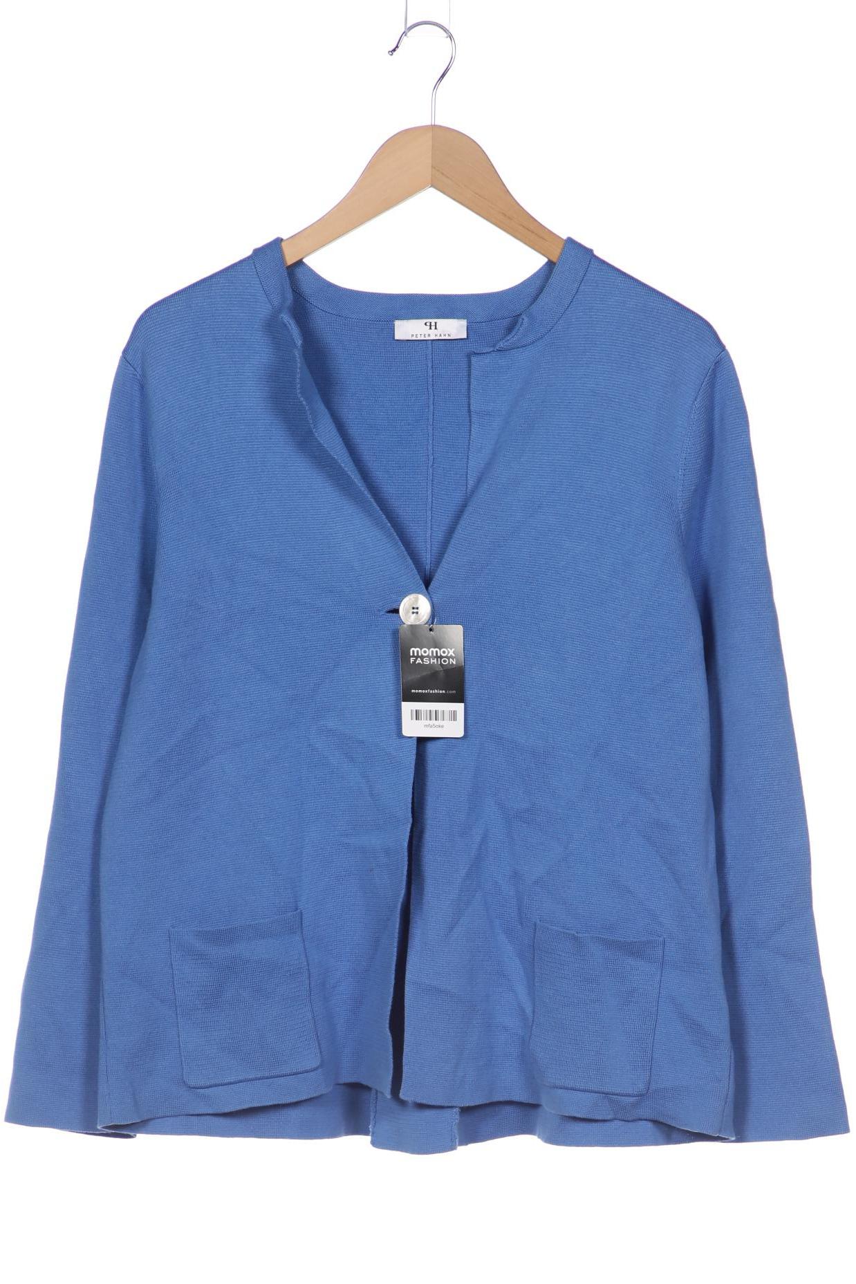 

Peter Hahn Damen Strickjacke, blau, Gr. 42