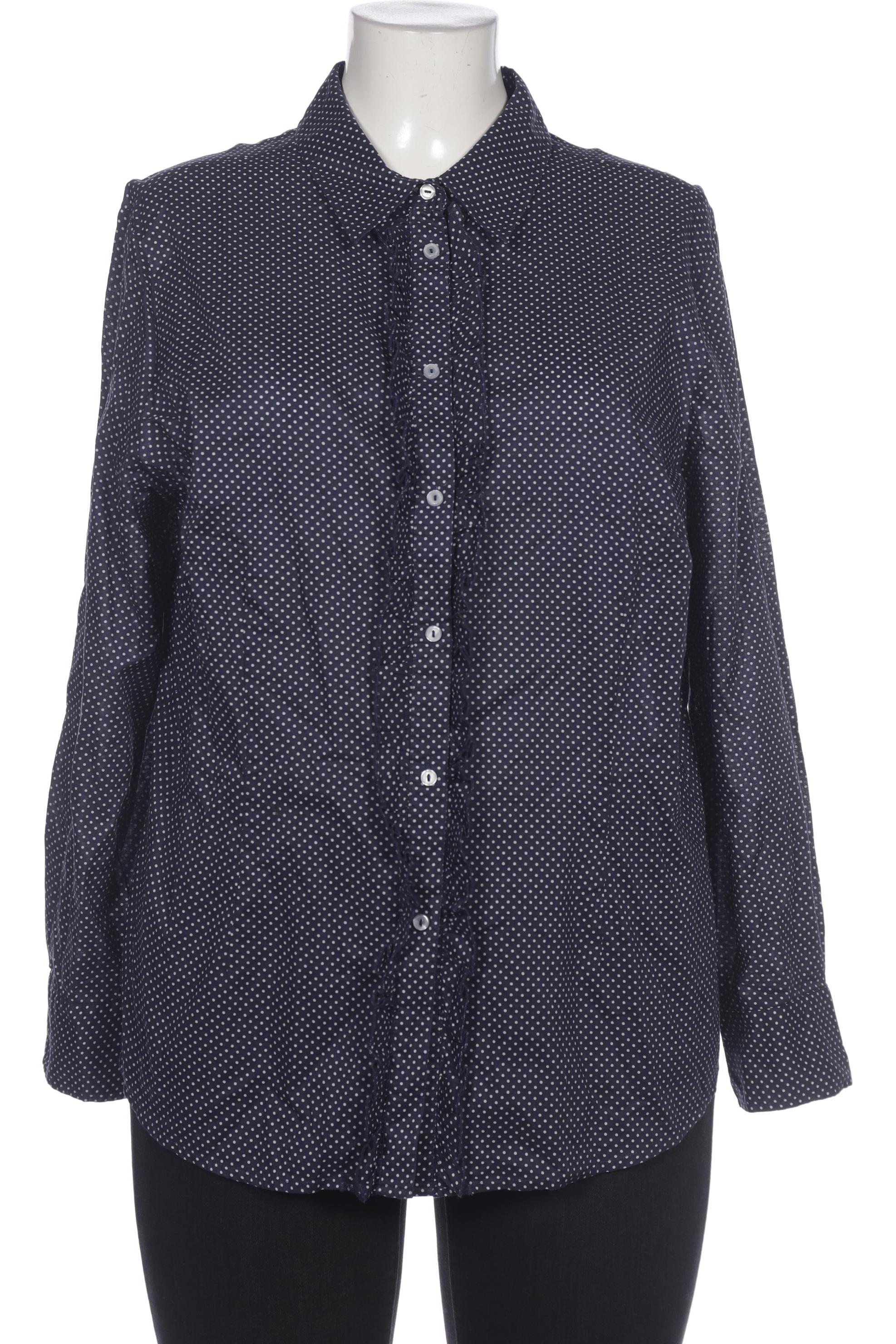 

Peter Hahn Damen Bluse, marineblau, Gr. 48